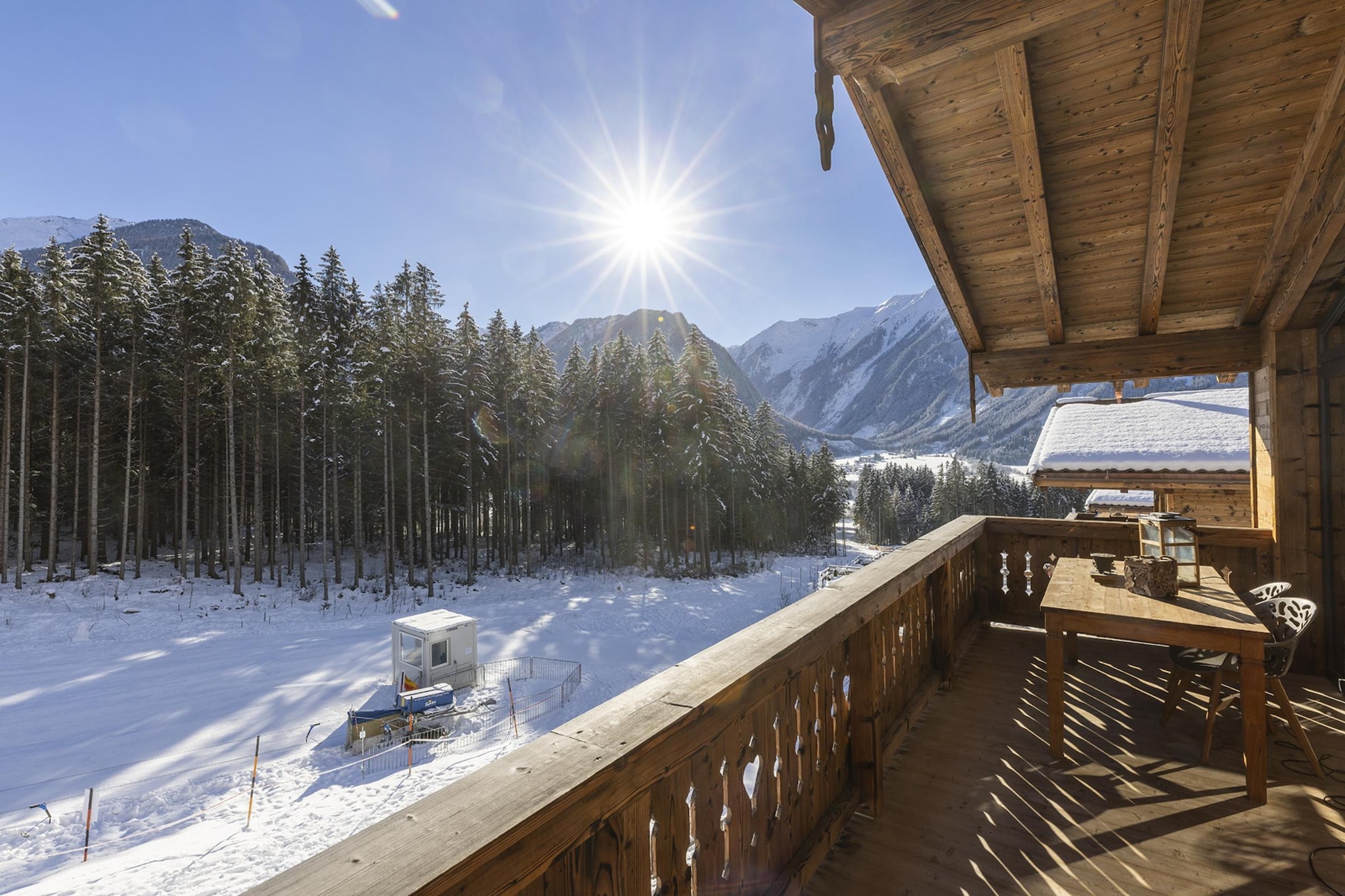 Nationalpark Chalet Kreuzkogel-Exterieur winter