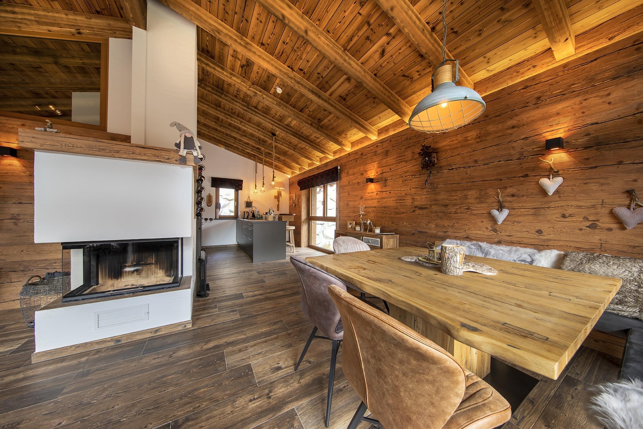 Nationalpark Chalet Kreuzkogel-Eetkamer