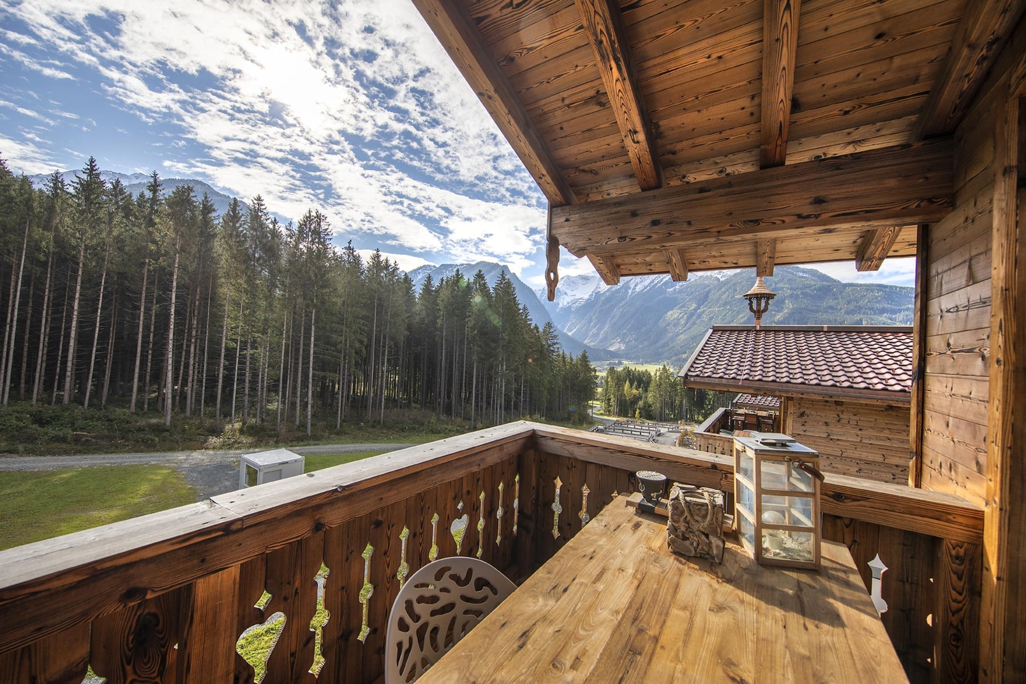 Nationalpark Chalet Kreuzkogel-Terrasbalkon
