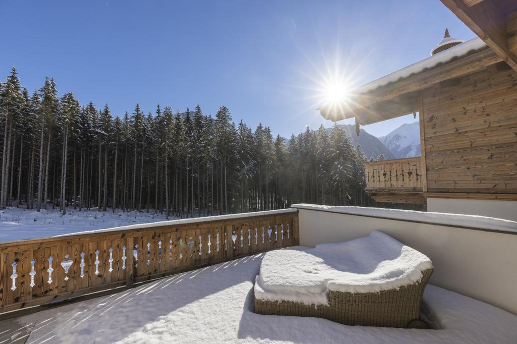 Nationalpark Chalet Kreuzkogel-Balcon-terrasse