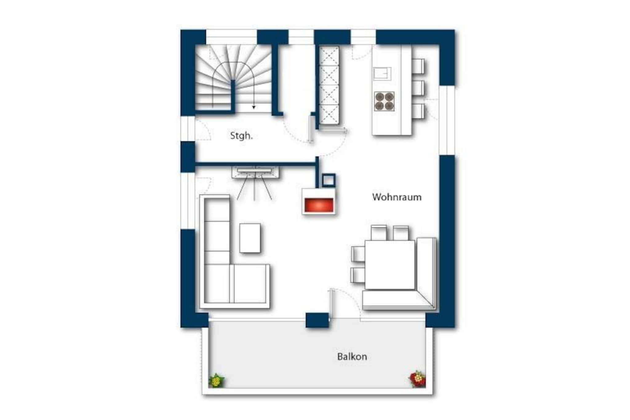Nationalpark Chalet Kreuzkogel-Plan d'étage