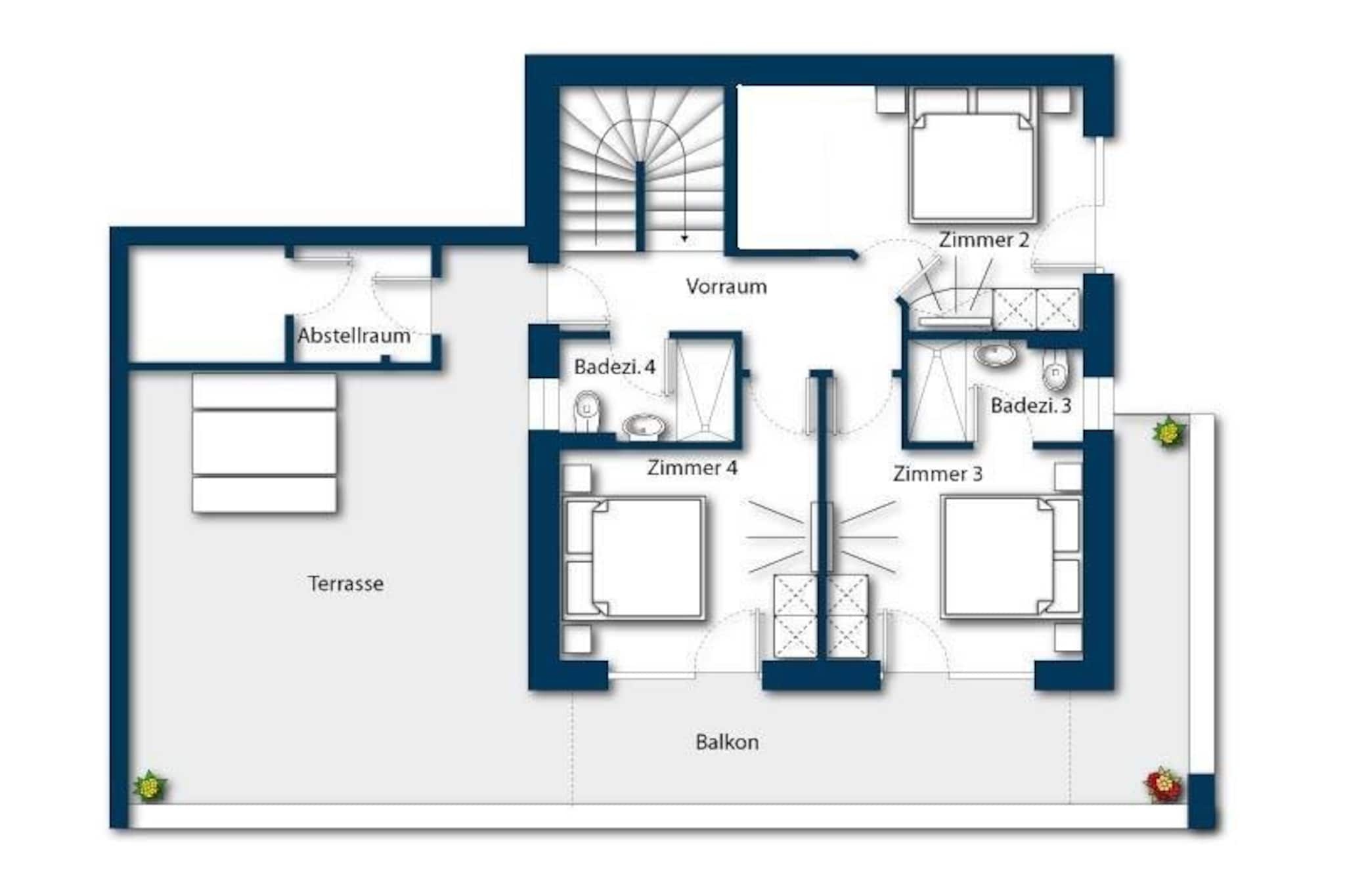 Nationalpark Chalet Kreuzkogel-Plan d'étage