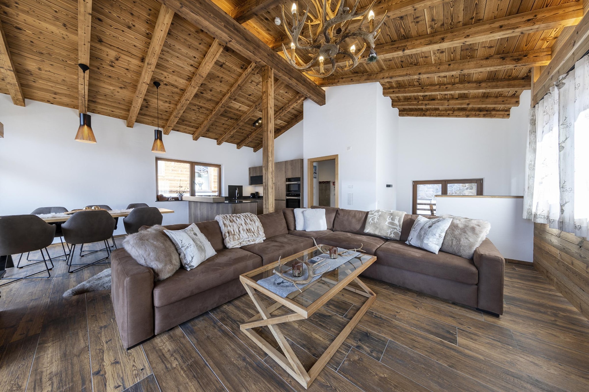 Nationalpark Chalet Hoher Sonnblick-Woonkamer