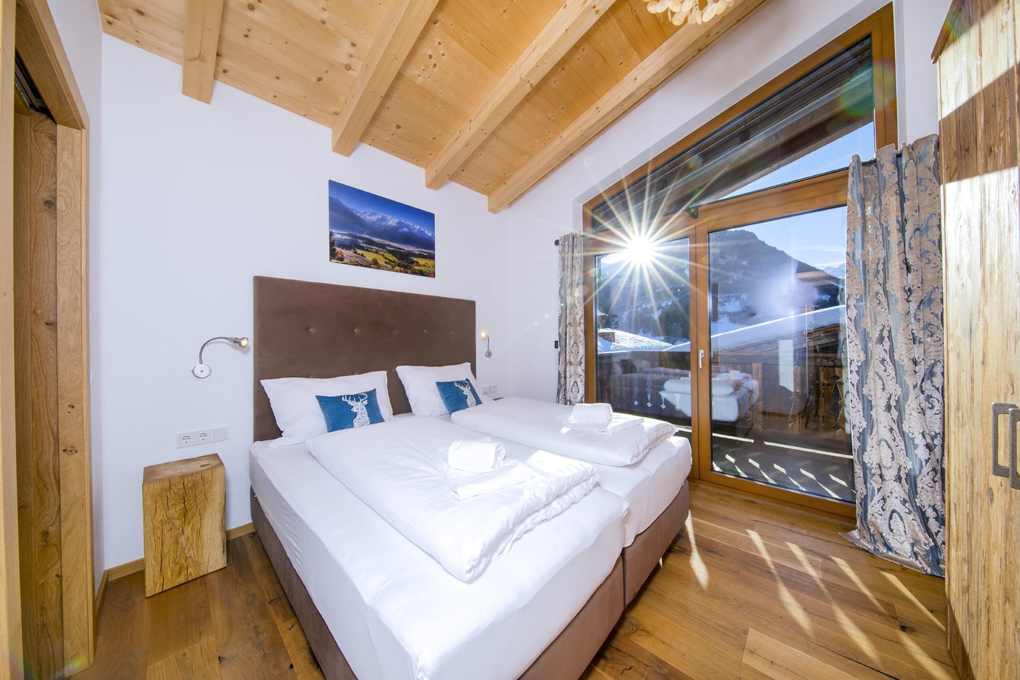 Nationalpark Chalet Rauhkopf-Schlafzimmer