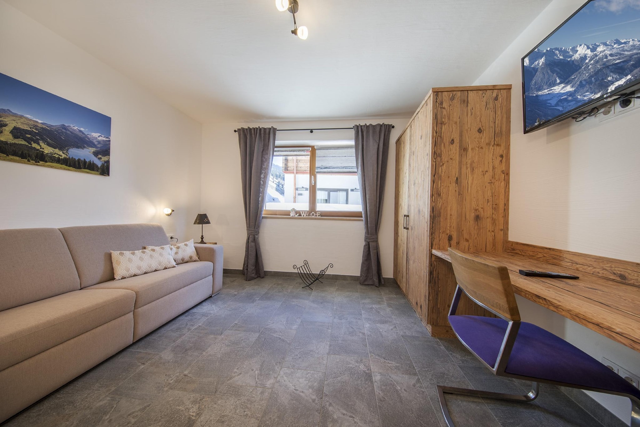 Nationalpark Chalet Rauhkopf-Wohnzimmer