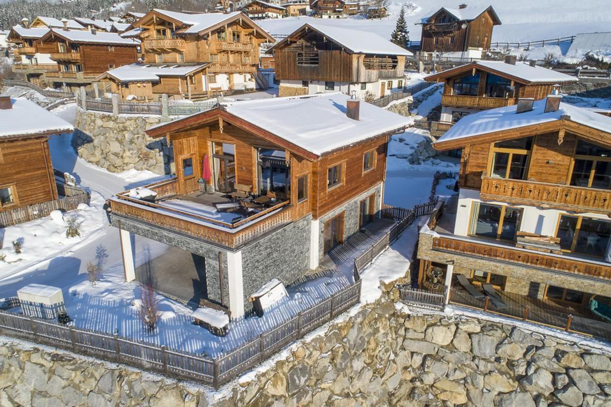 Nationalpark Chalet Wildenkogel-Exterieur winter