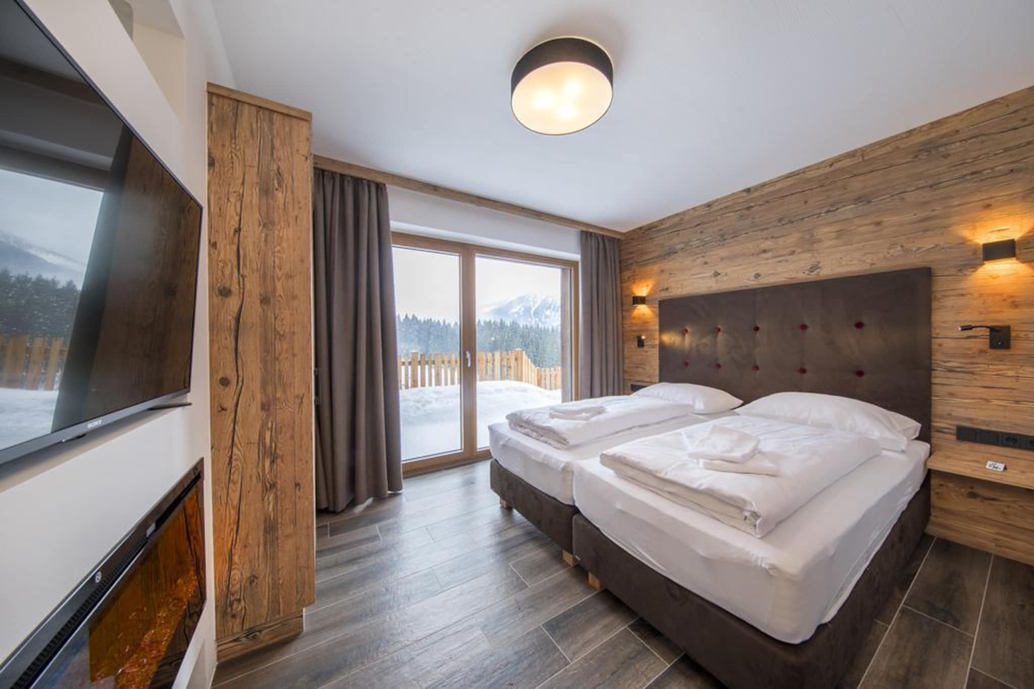 Nationalpark Chalet Wildenkogel-Slaapkamer