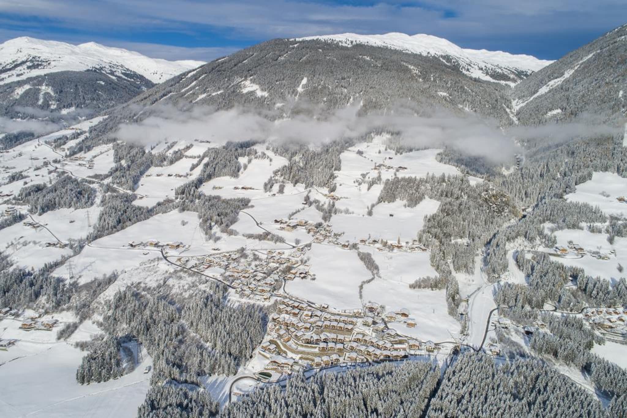 Nationalpark Chalet Wildenkogel-Gebied winter 20km