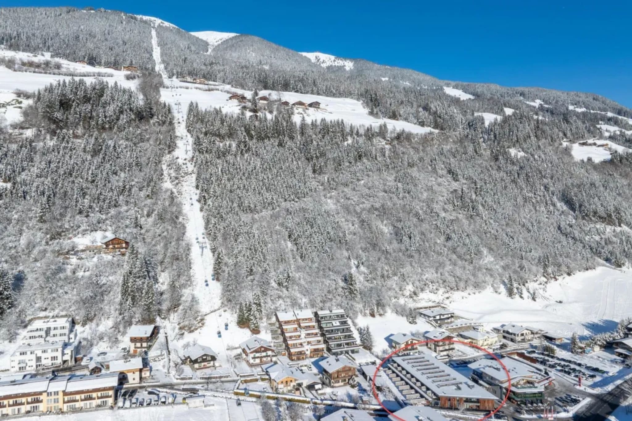 Residenz Wildkogelbahnen Top 7 - Area within 1km in winter