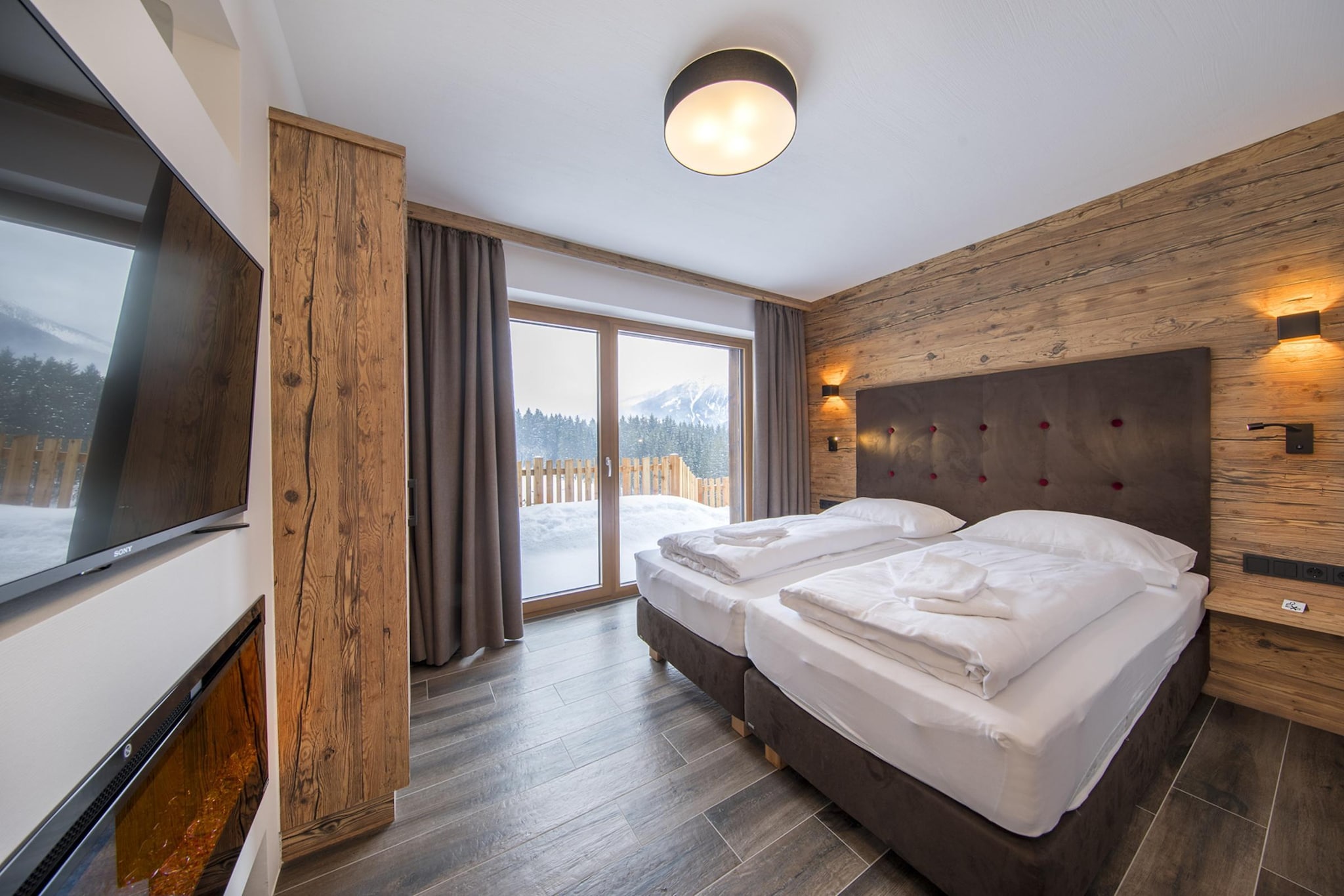 Nationalpark Chalet Kristallwand-Slaapkamer