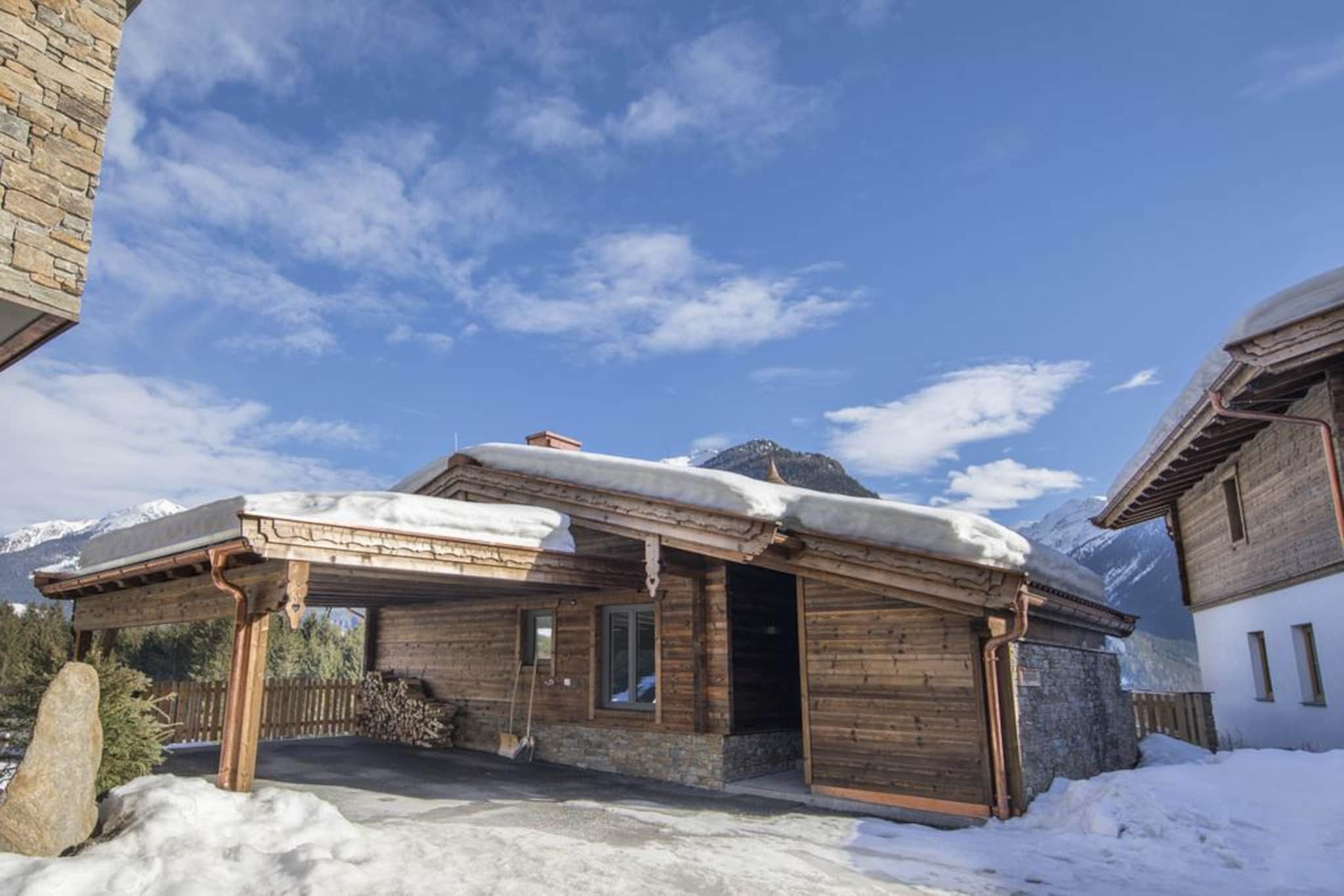 Nationalpark Chalet Kristallwand-Exterieur winter