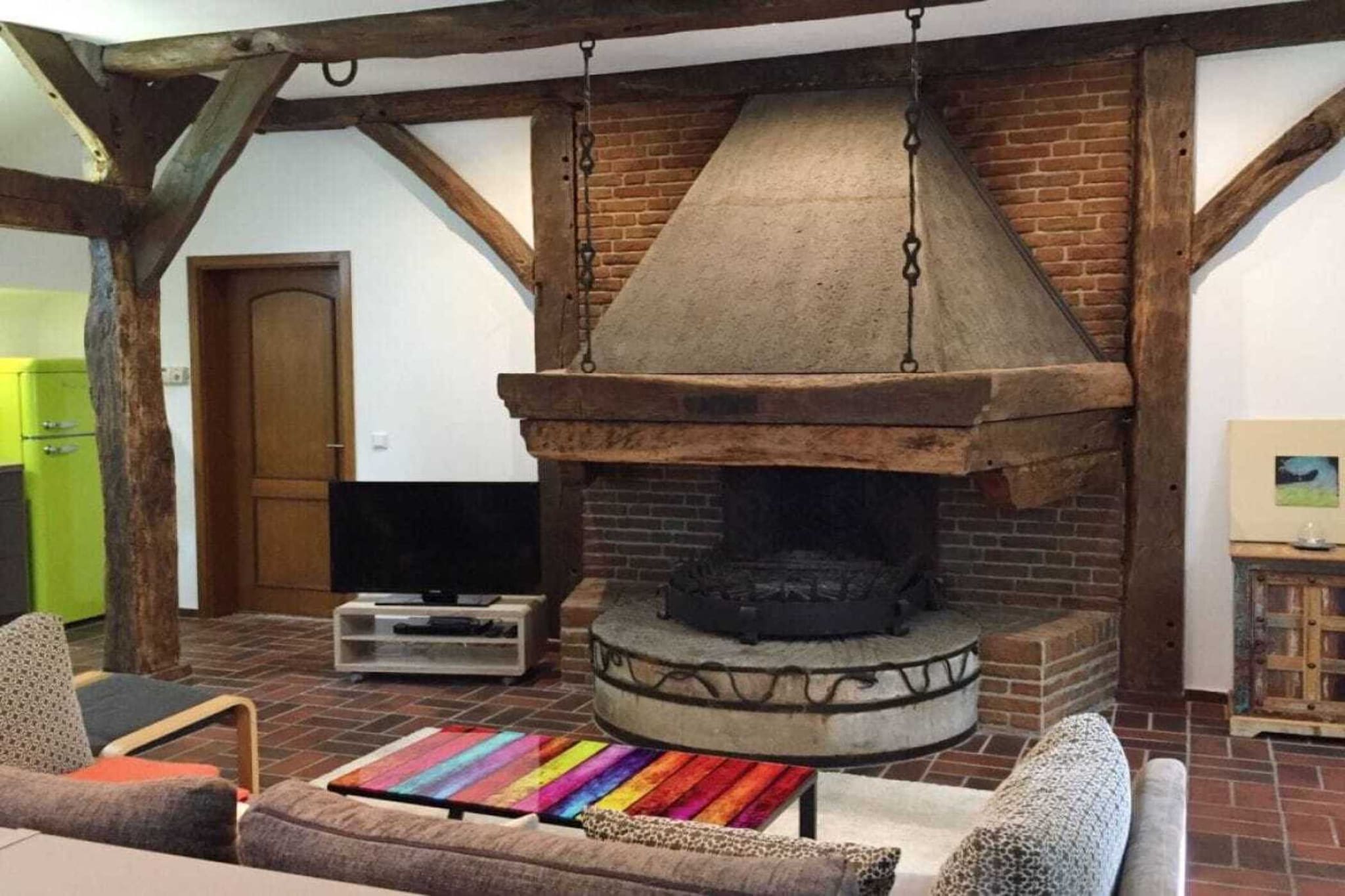 Fireplace room Comfortable holiday residence