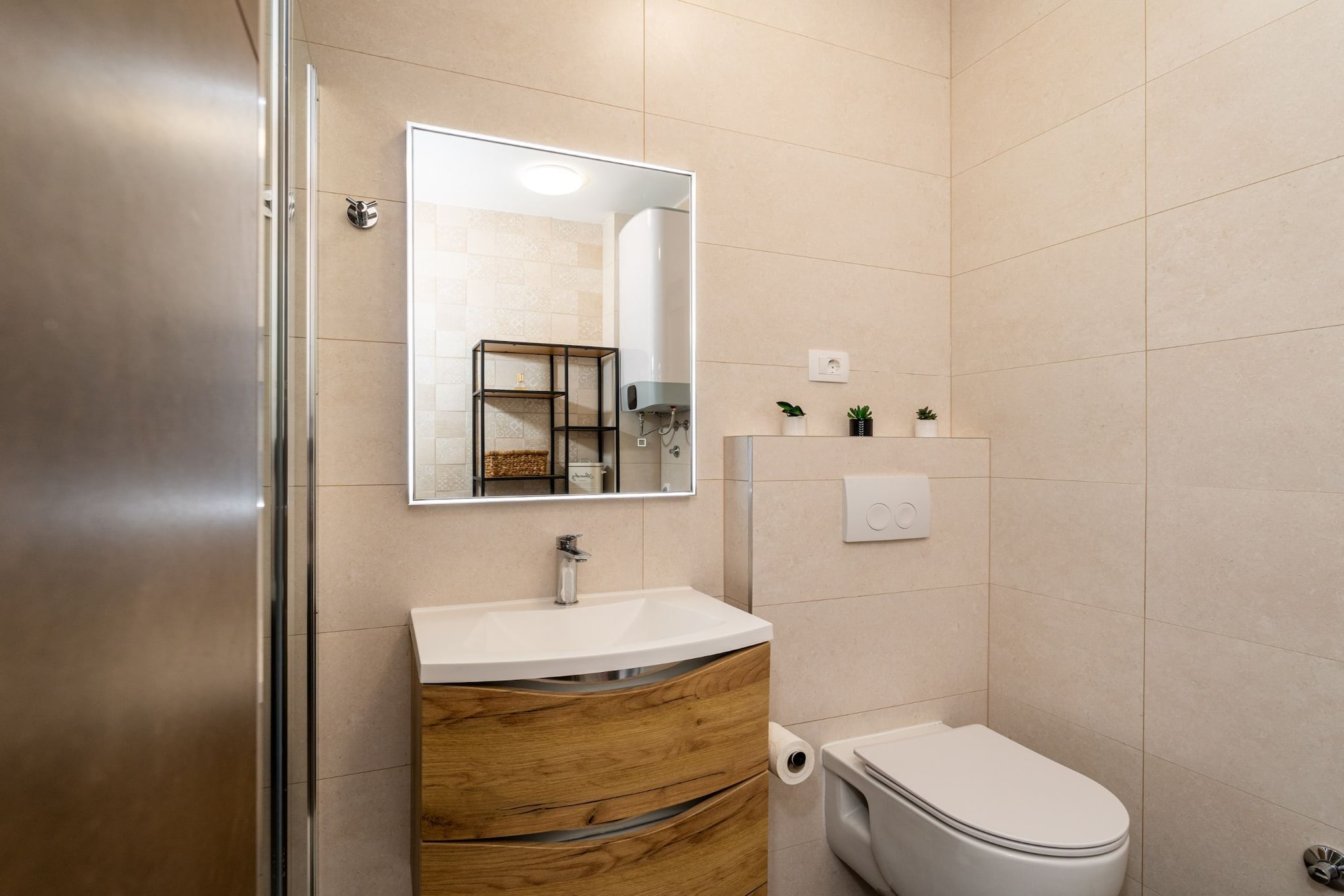 Apartment Bella Vista - Two Bedroom Apartment with Sea View-Badezimmer