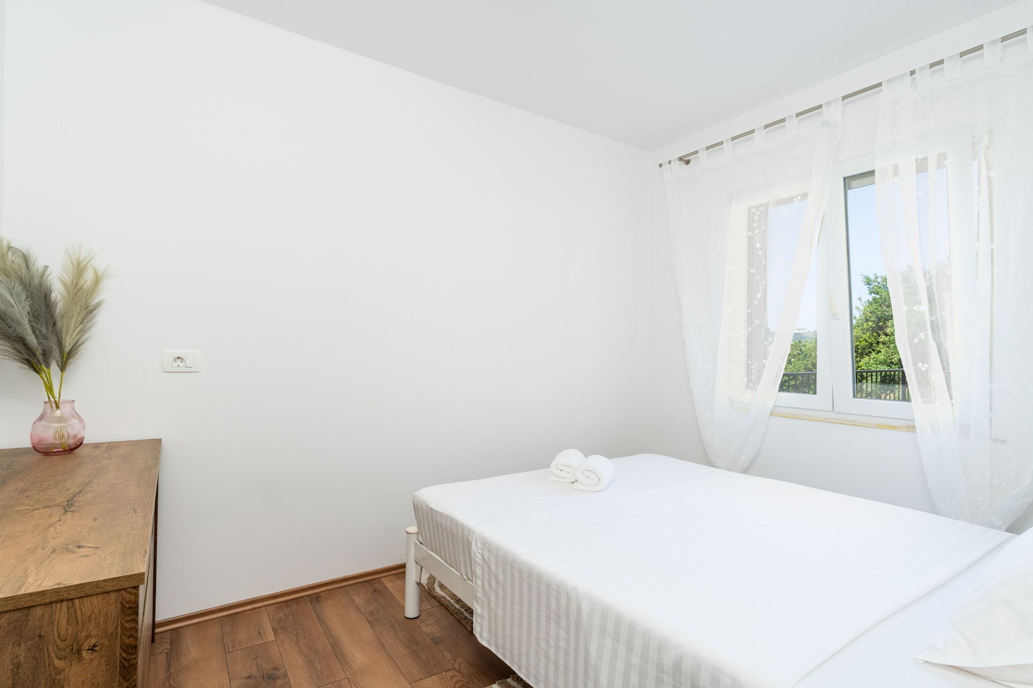 Apartment Bella Vista - Two Bedroom Apartment with Sea View-Schlafzimmer