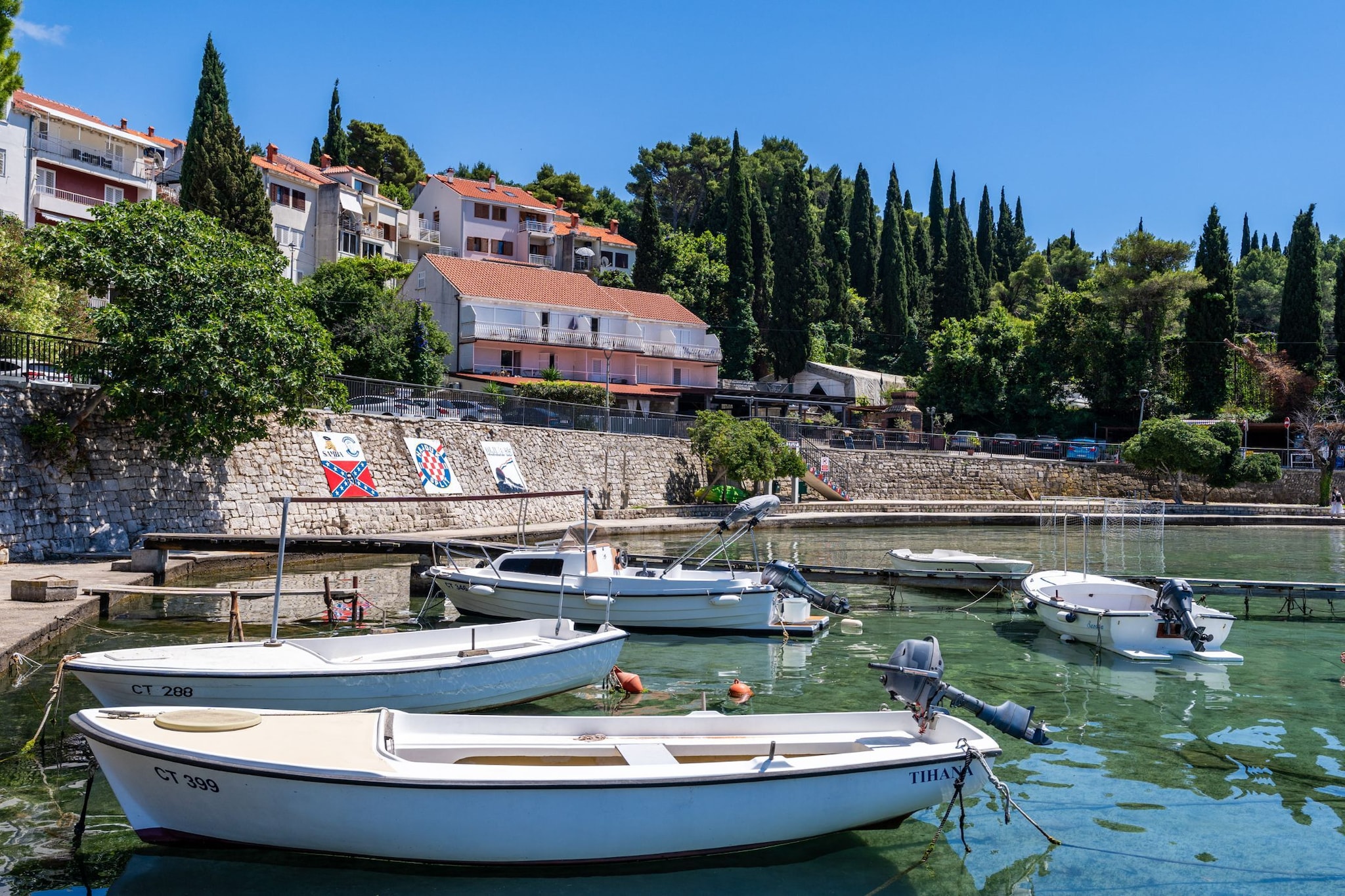 Apartment Sunset Cavtat- Two Bedroom Apartment with Balcony-Außenbereich