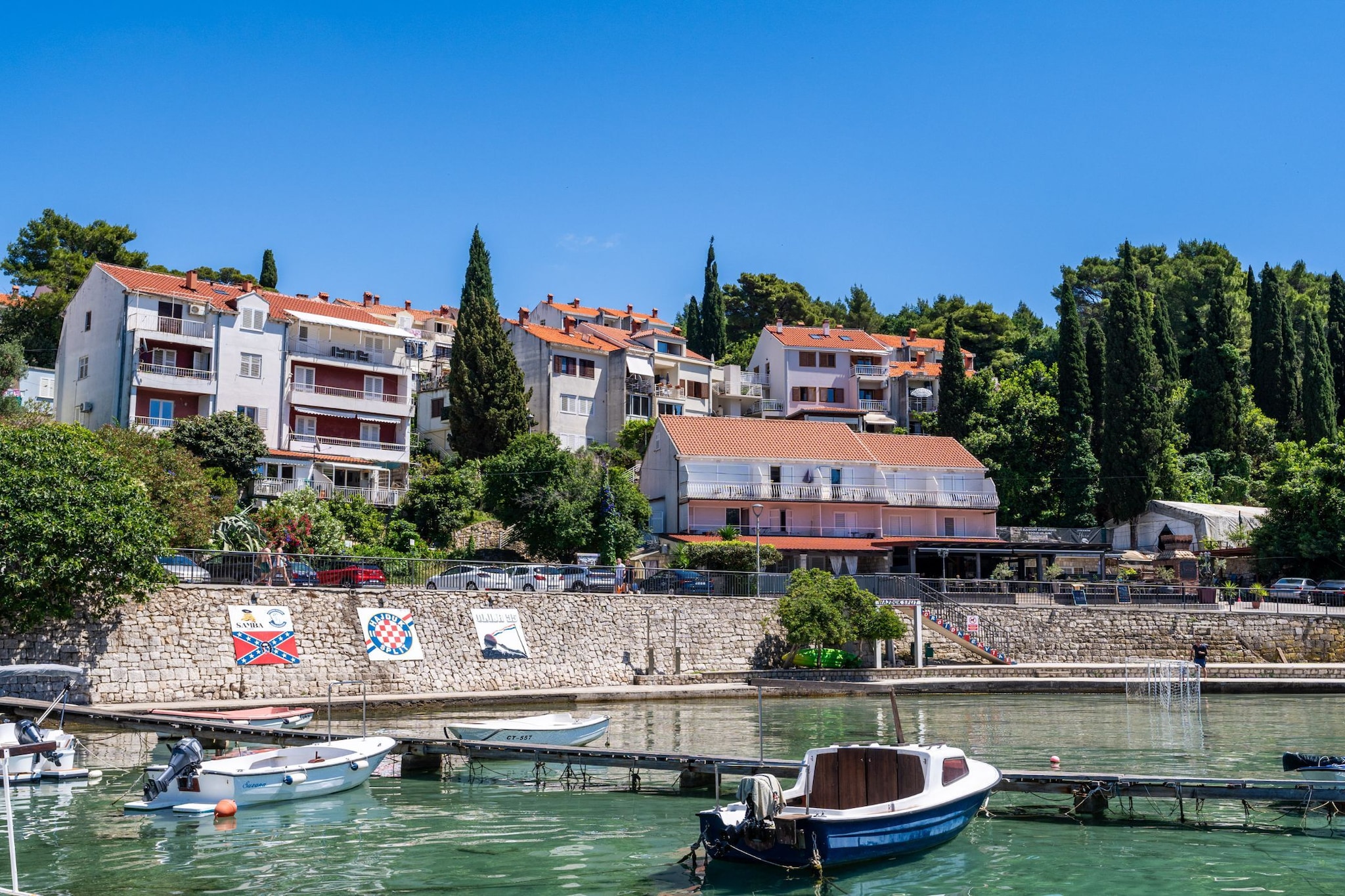 Apartment Sunset Cavtat- Two Bedroom Apartment with Balcony-Außenbereich