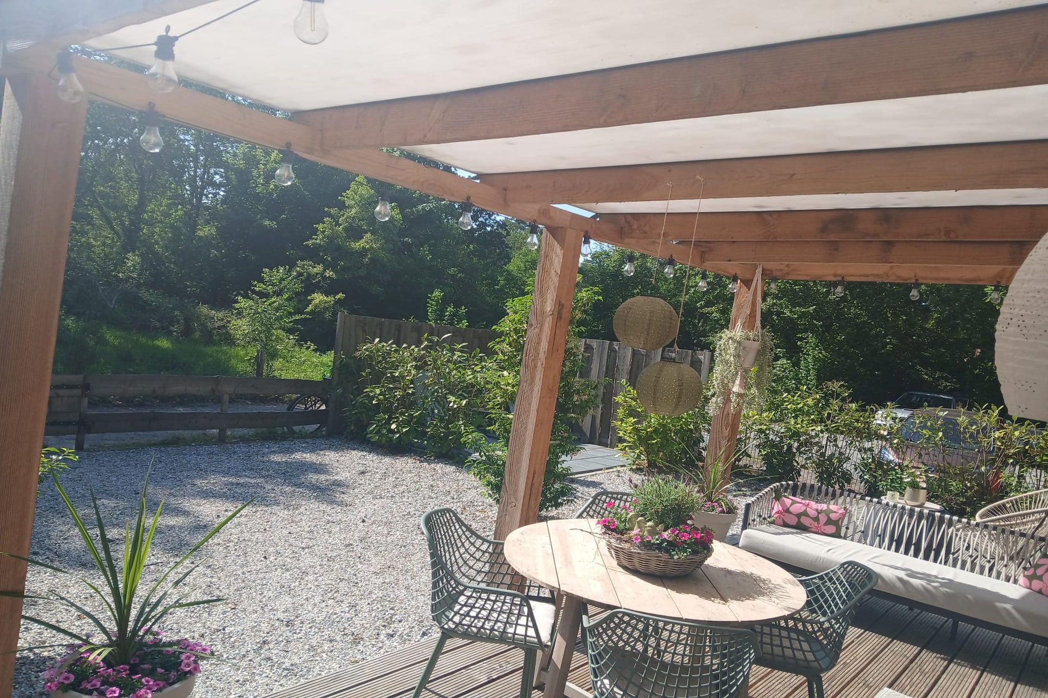 Lodge David - Terrasbalkon