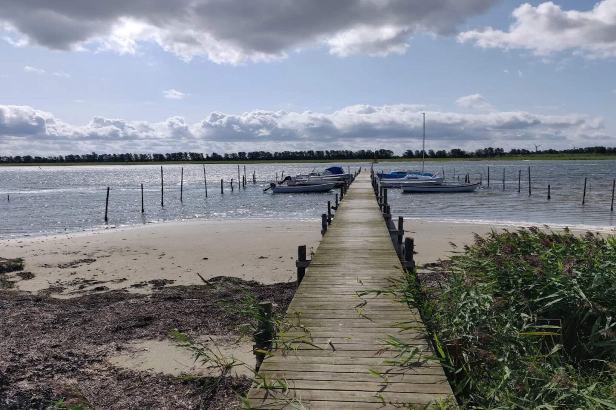 Maison de vacances luxuriante à Hadsund - Vue sur l'eau