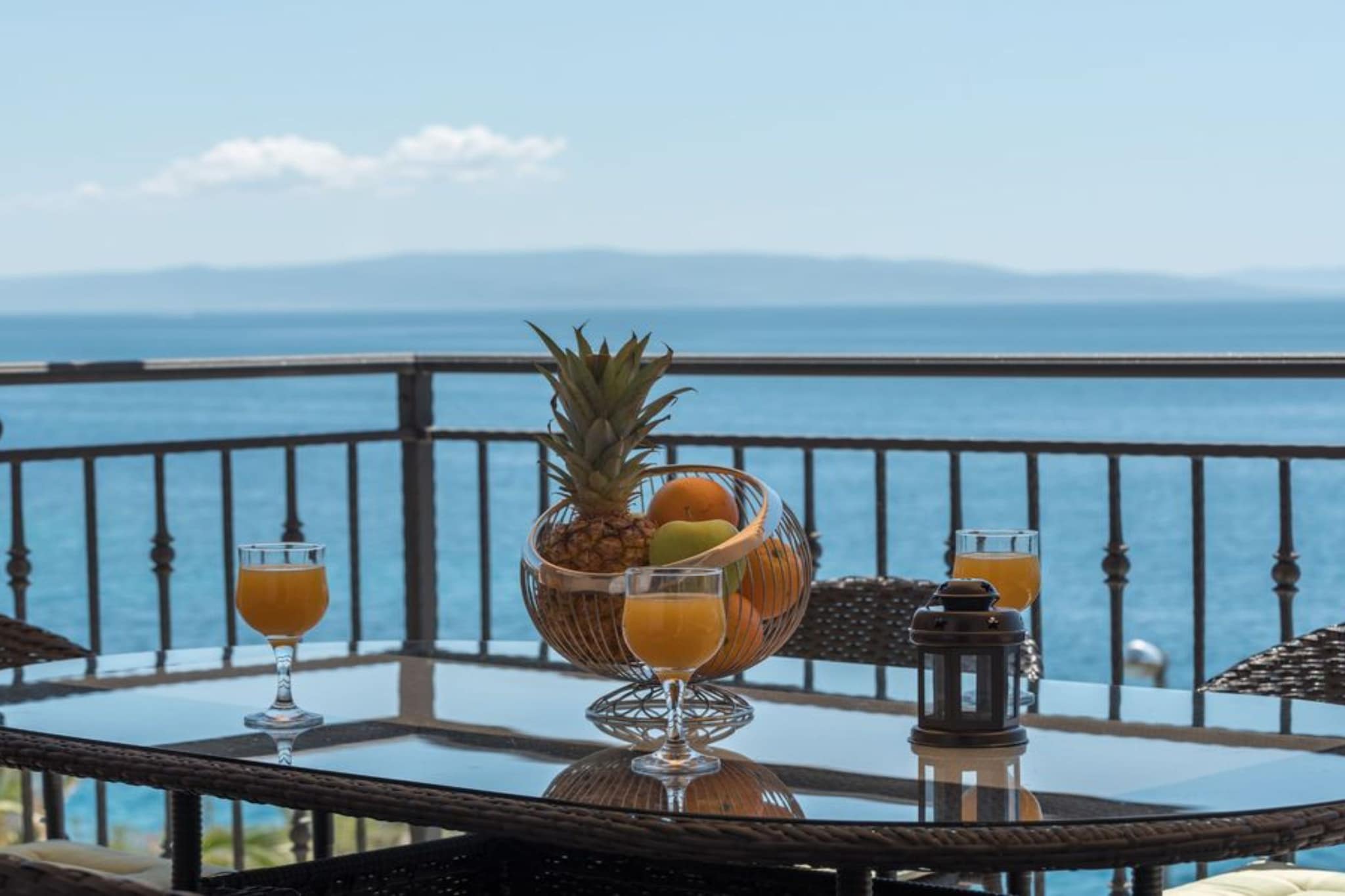 Apartment Villa Daniela - Three Bedroom Apartment with Terrace-Terrassenbalkon