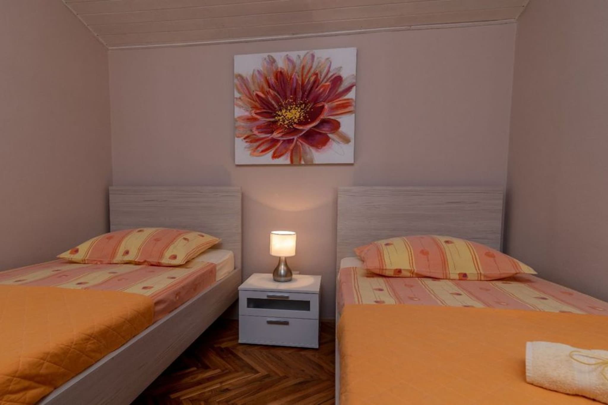 Apartment Villa Daniela - Three Bedroom Apartment with Terrace-Schlafzimmer