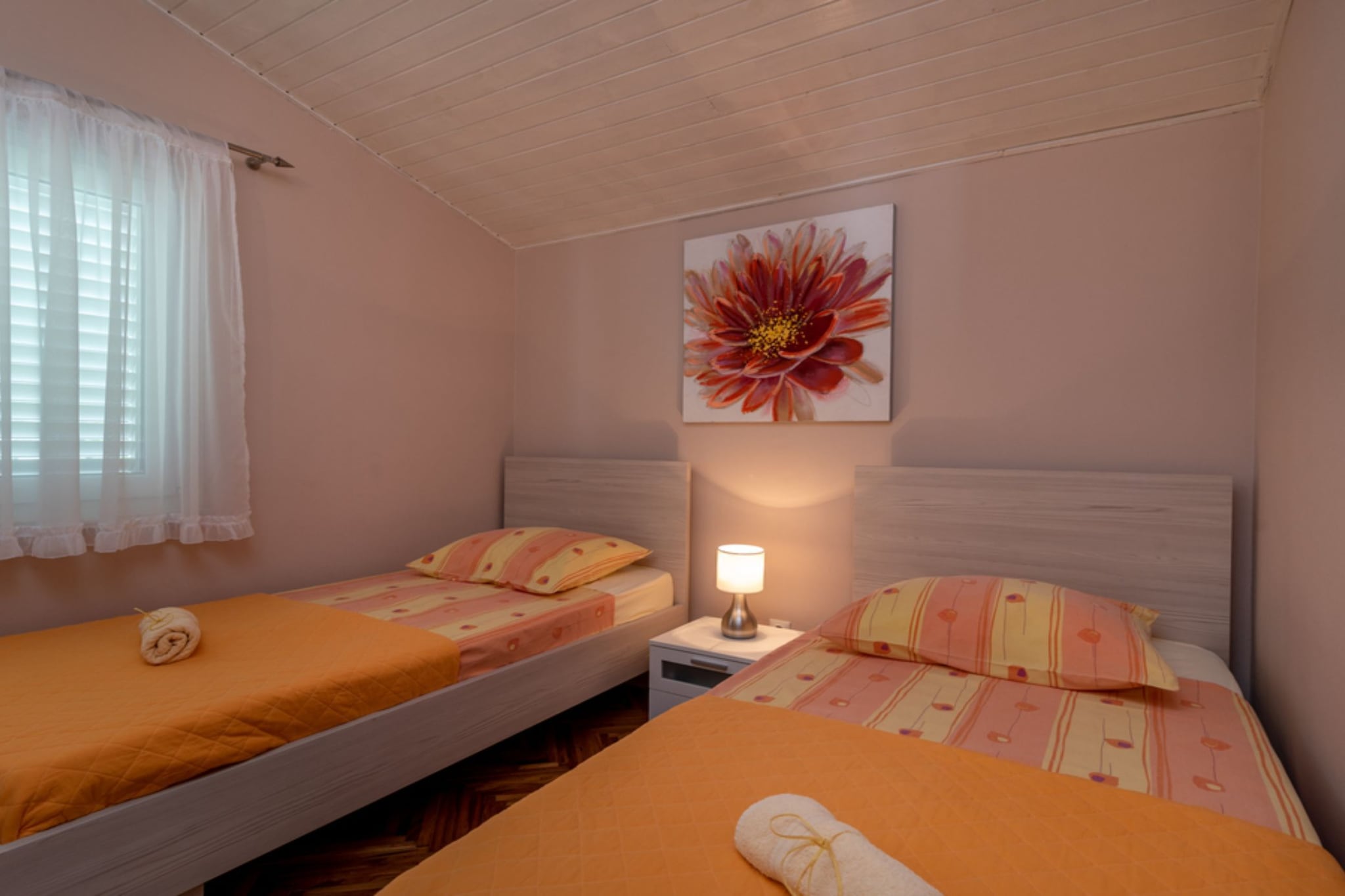 Apartment Villa Daniela - Three Bedroom Apartment with Terrace-Schlafzimmer