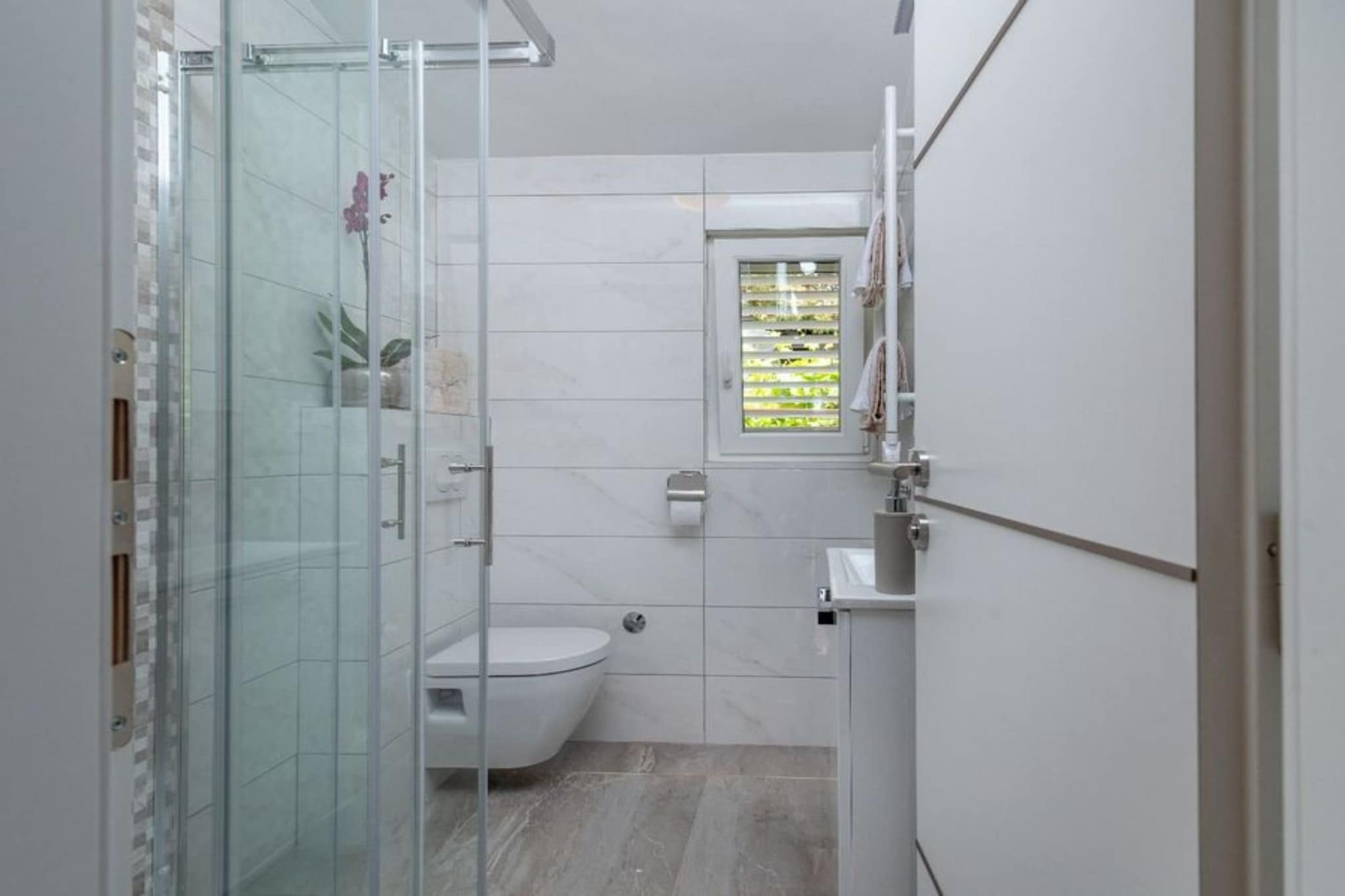 Apartment Villa Daniela - Three Bedroom Apartment with Terrace-Badezimmer