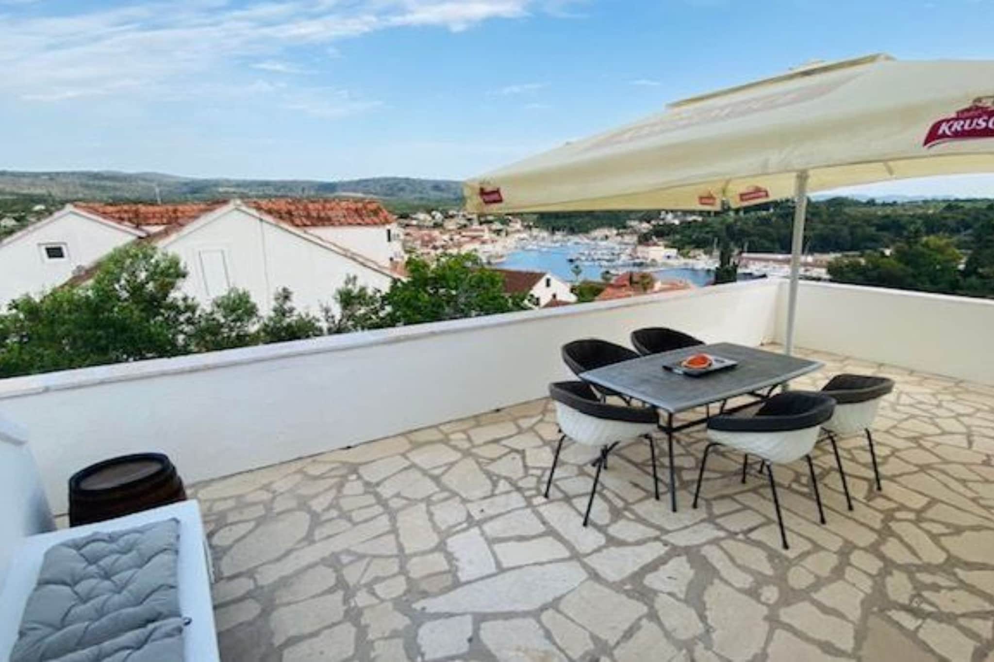Villa Brazza - Studio Apartment A1-Terrassenbalkon