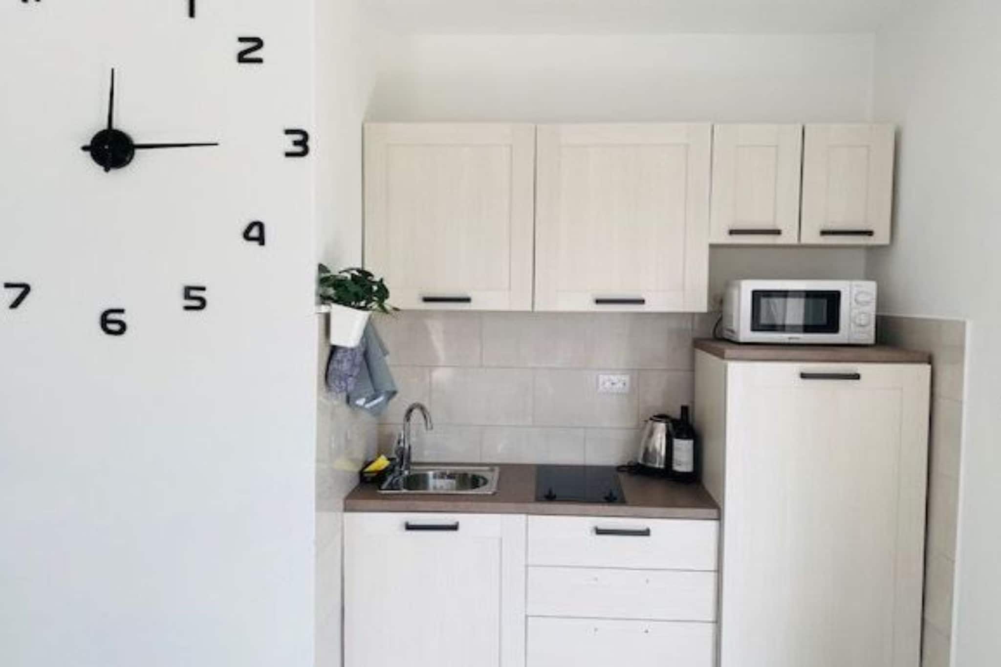 Villa Brazza - Studio Apartment A1-Küche