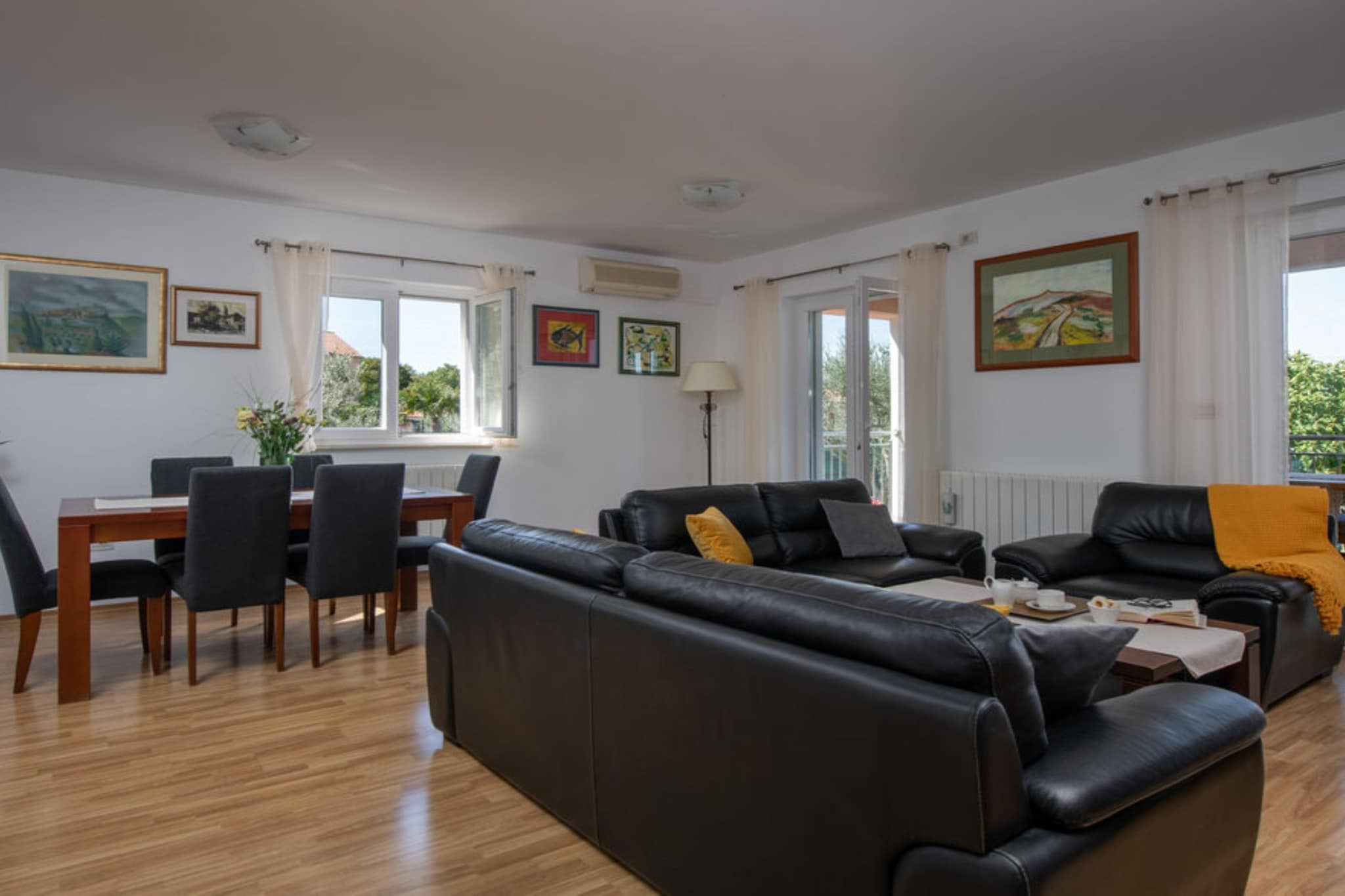 Villa SABINA - Breg Ivanovci - Three Bedroom Villa with Swimming Pool-Living room