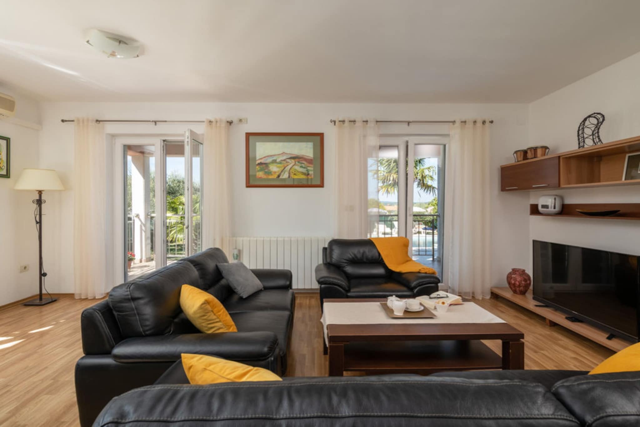 Villa SABINA - Breg Ivanovci - Three Bedroom Villa with Swimming Pool-Living room