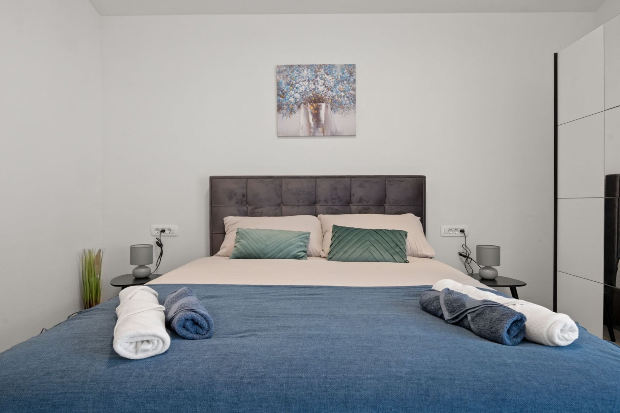 Villa SABINA - Santalezi - Three Bedroom Villa with Swimming Pool-Bedroom