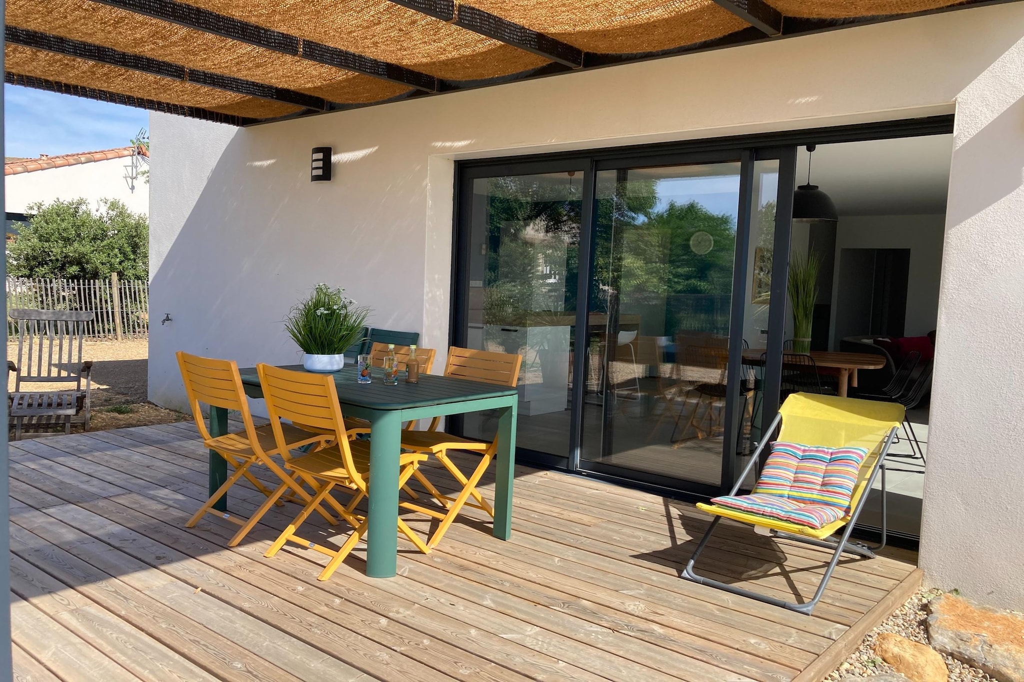 Le Hangar de Jean-Terrasbalkon