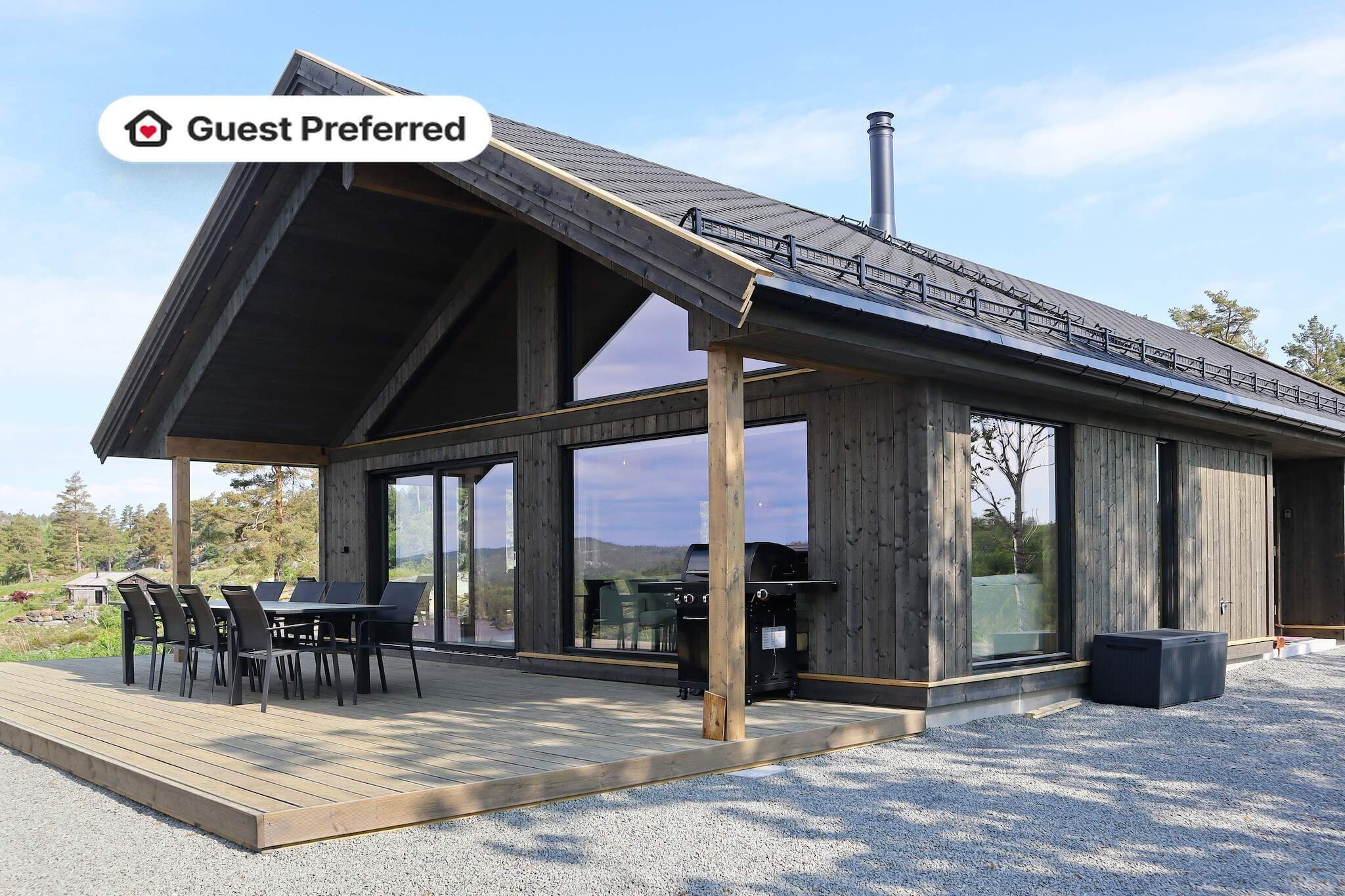 Maison de vacances pour 10 a Søndeled - Extérieur