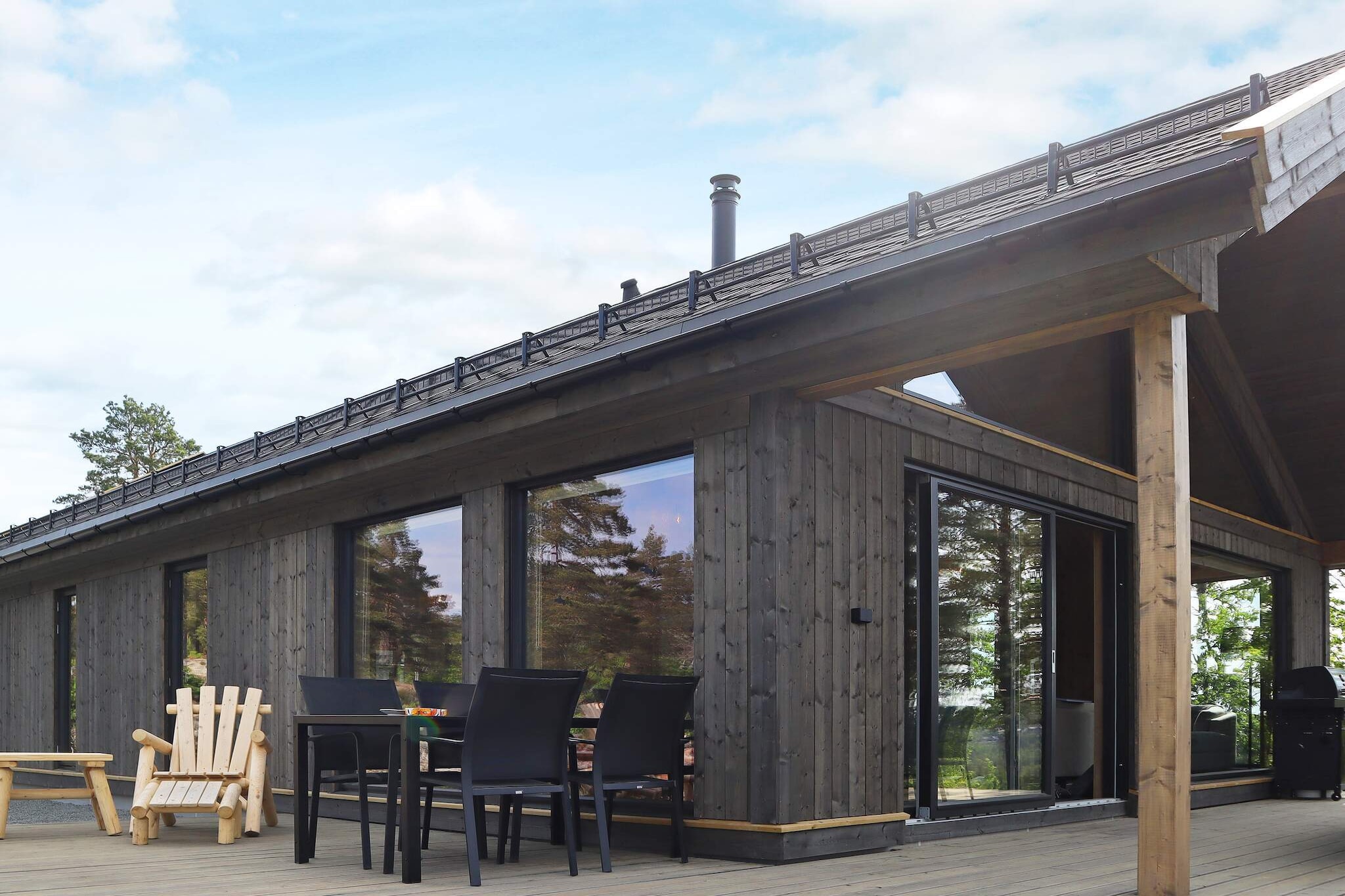 Maison de vacances pour 10 a Søndeled - Extérieur