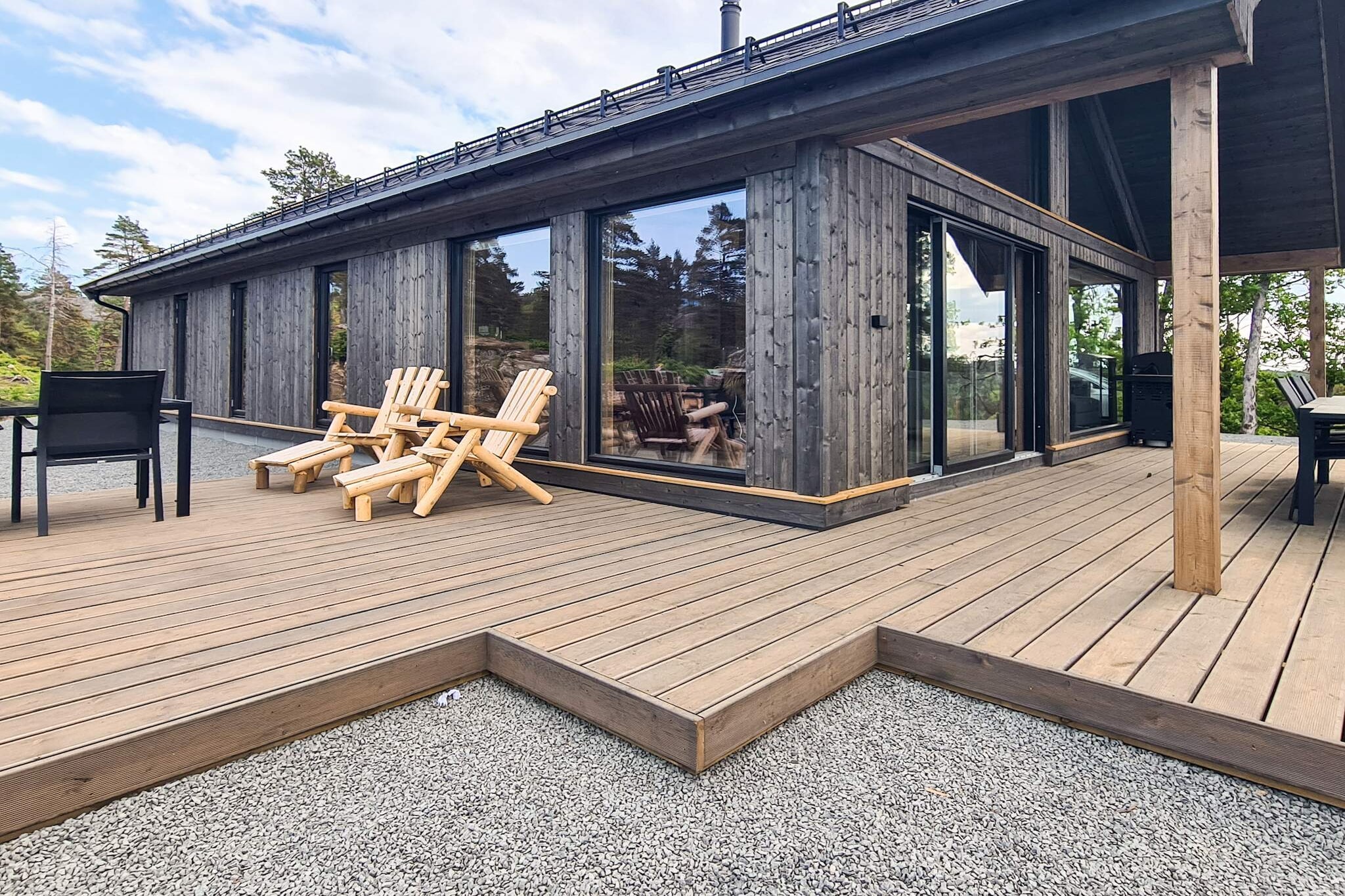 Maison de vacances pour 10 a Søndeled - Extérieur
