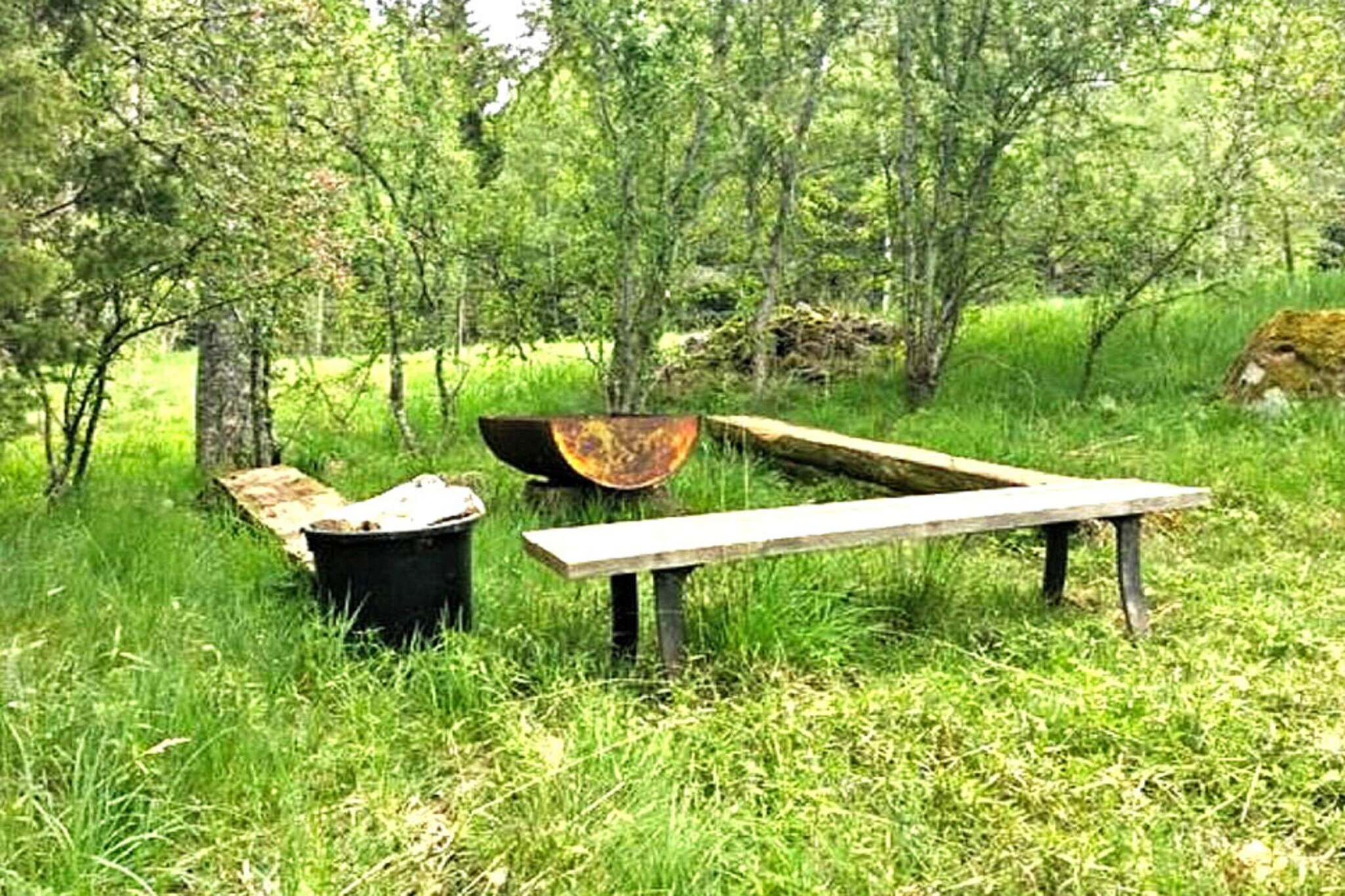 Internet Access DSL, Sitting room(2x bunk bed), Kitchen(cooker(electric), coffee machine, oven, microwave, fridge, freezer(1-59L), freezer(140-199L), water from well), Living/bed room(double folding bed), bedroom(2x single bed), bathroom(washbasin, shower, toilet), veranda, heating(electric), garden furniture, parking