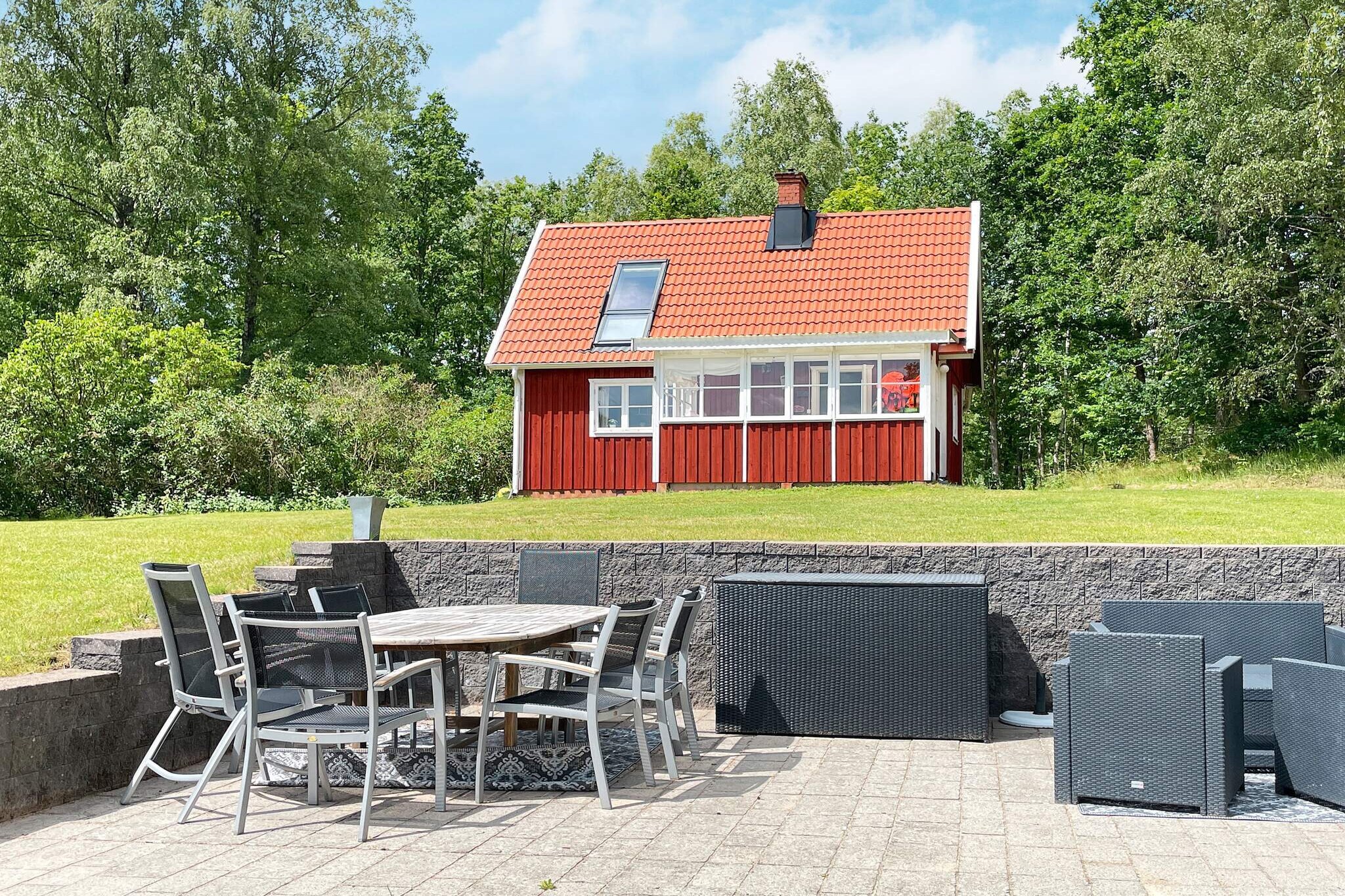 4 sterren vakantie huis in Osby - Buitenlucht