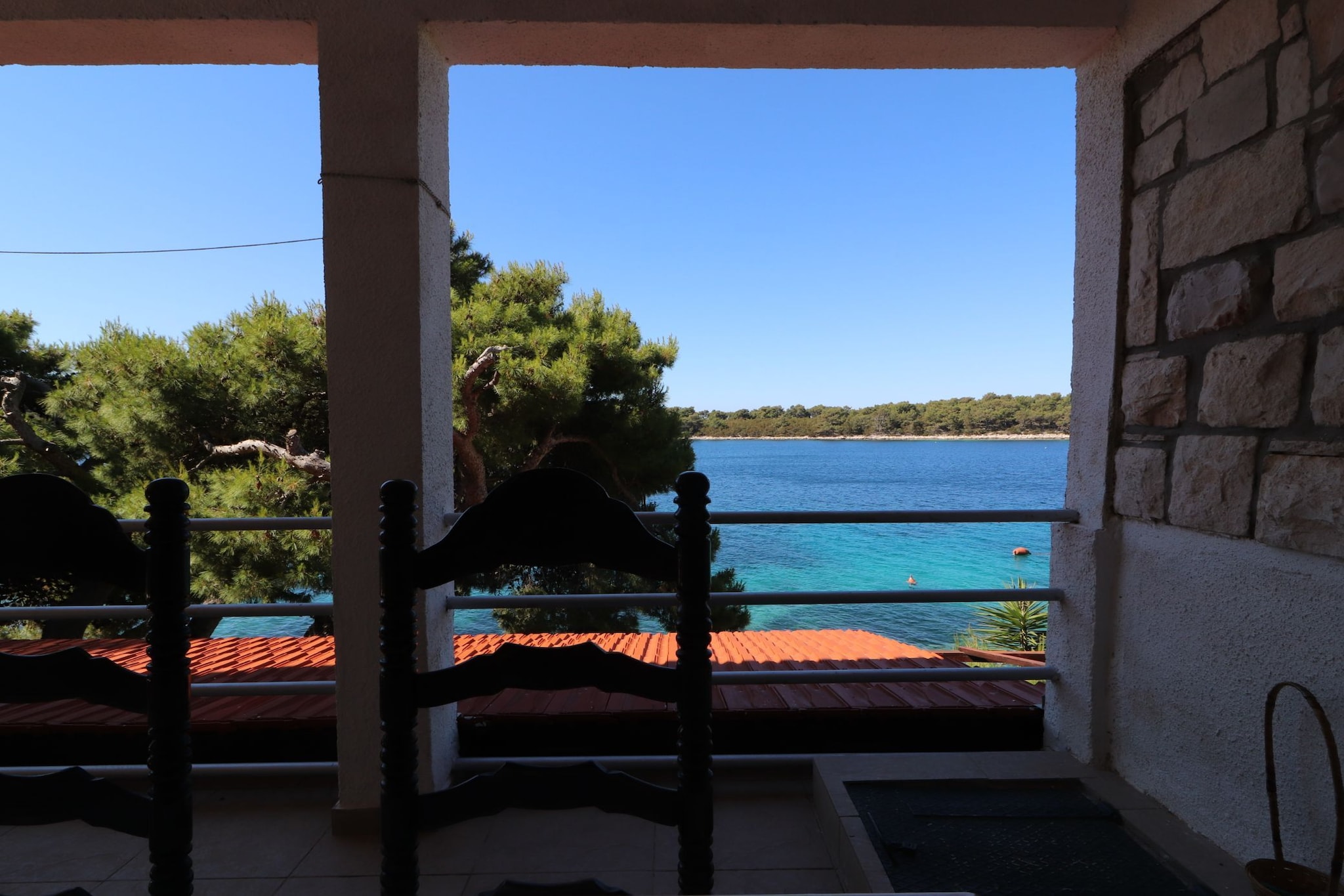 Apartments Karbuni By The Sea - Two Bedroom Apartment with Terrace and Sea View - (A1) U REDU-Terrasse