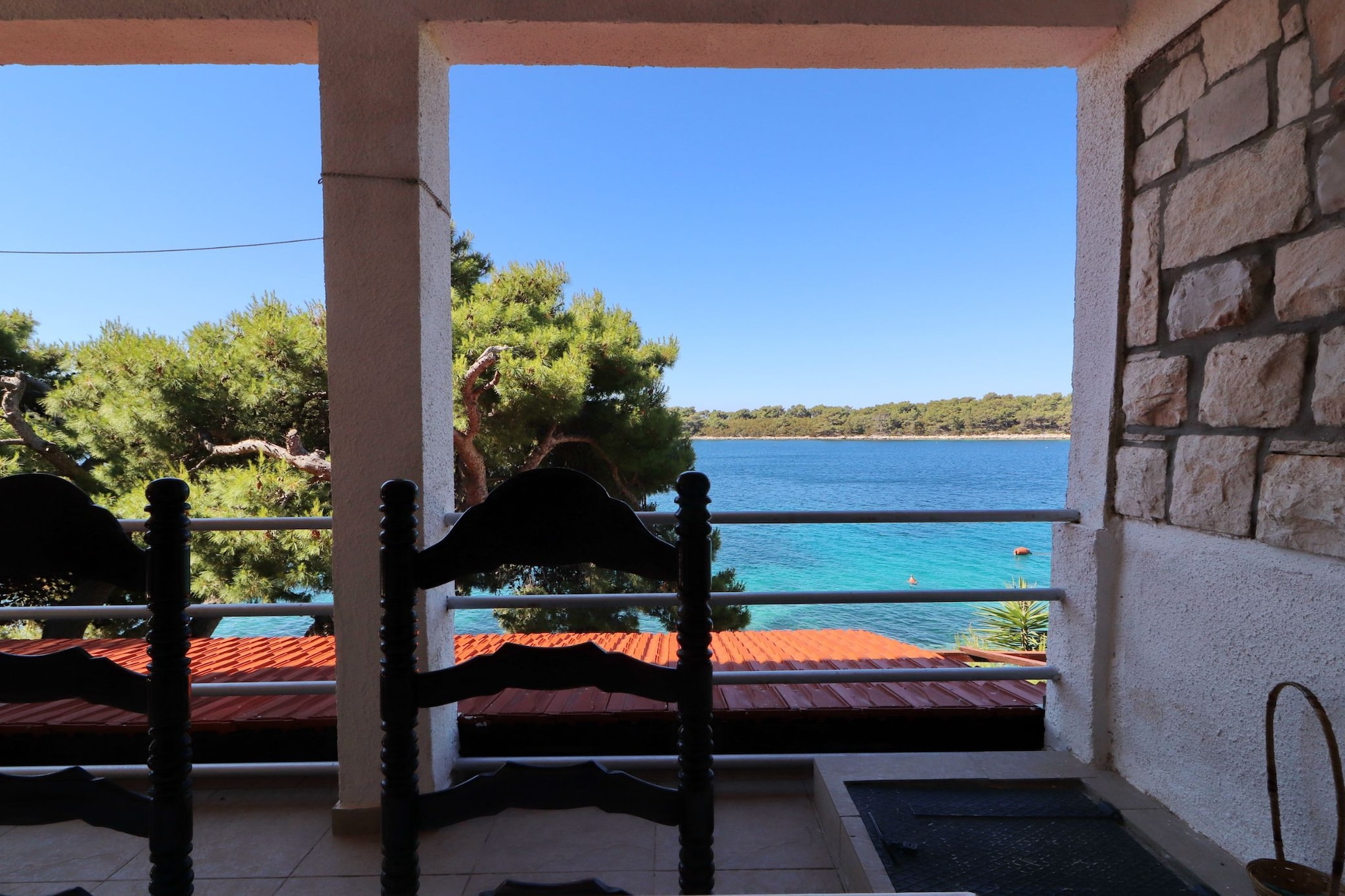 Apartments Karbuni By The Sea - Two Bedroom Apartment with Terrace and Sea View - (A1) U REDU-Terrasse