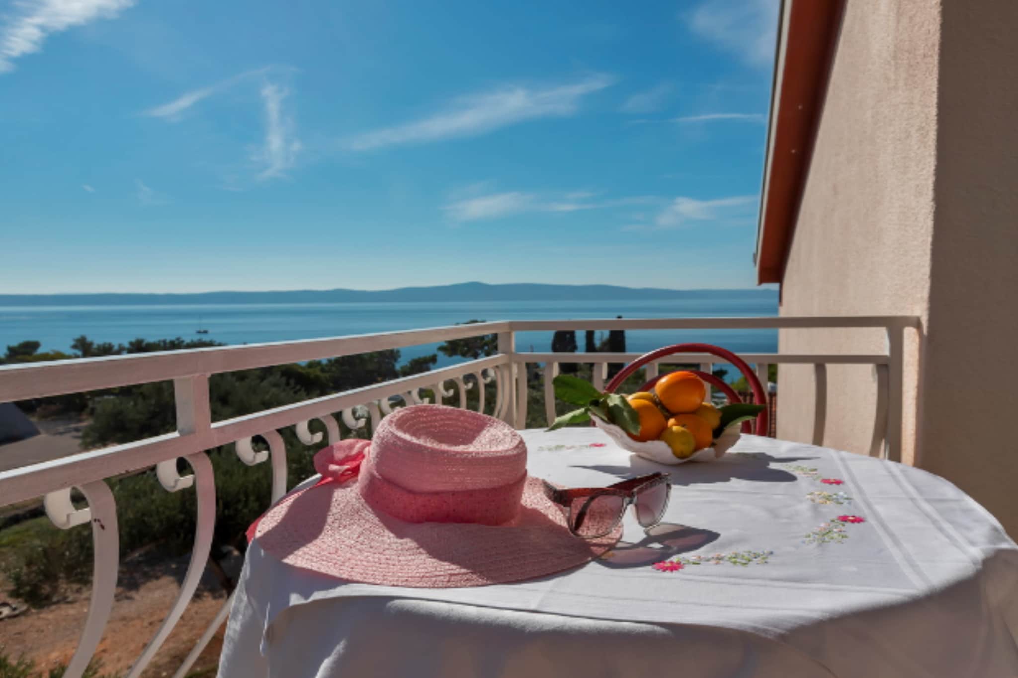 Apartments Lili - Two Bedroom Apartment with Sea View 3-Terrace balcony