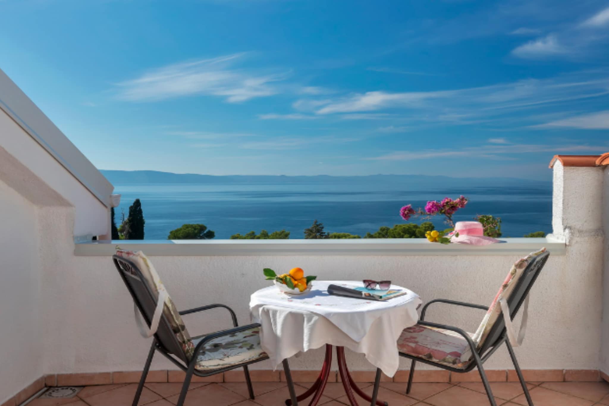 Apartments Lili - Two Bedroom Apartment with Sea View 3-Terrace balcony