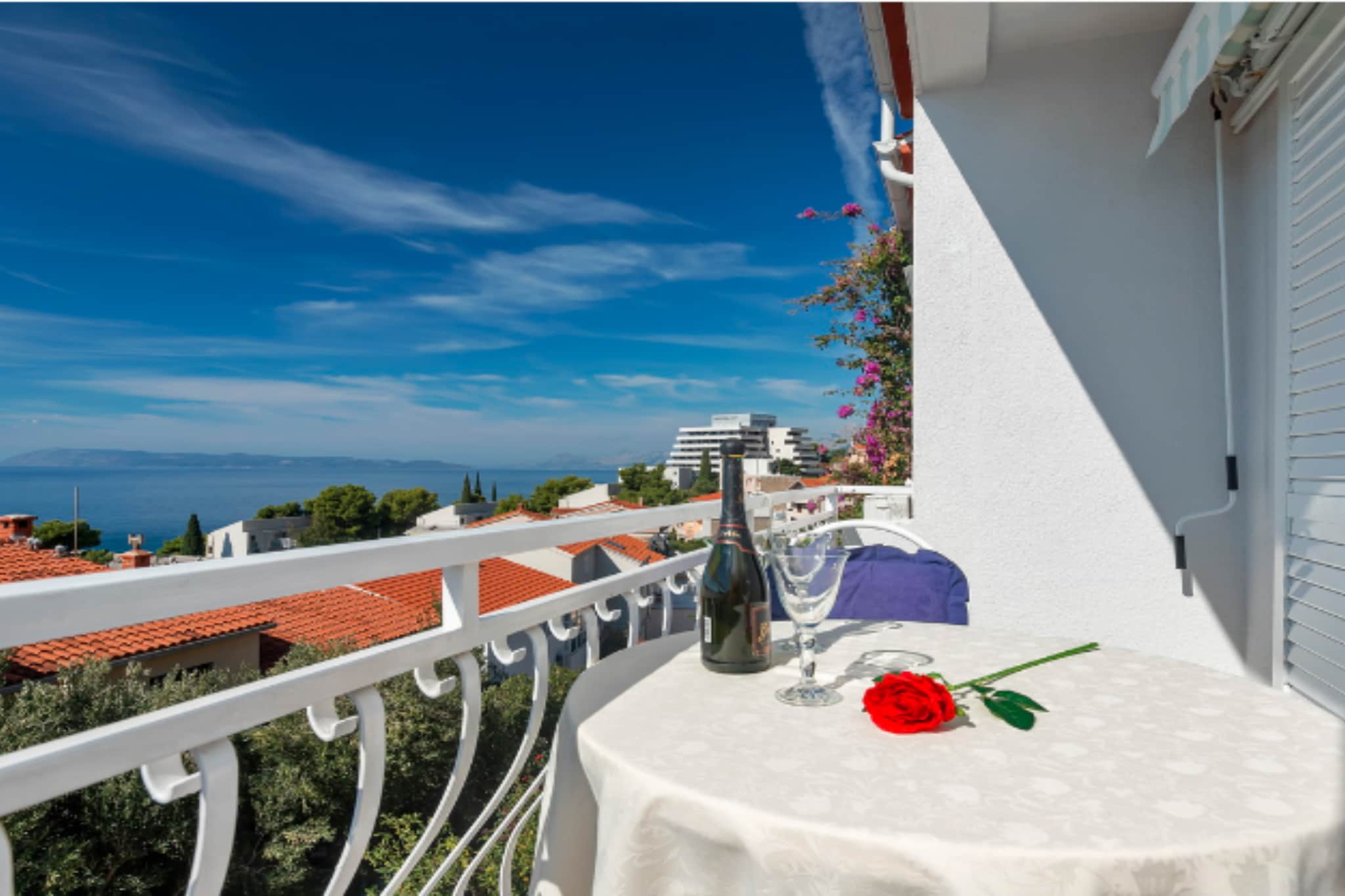 Apartments Lili - Two Bedroom Apartment with Balcony-Terrace balcony