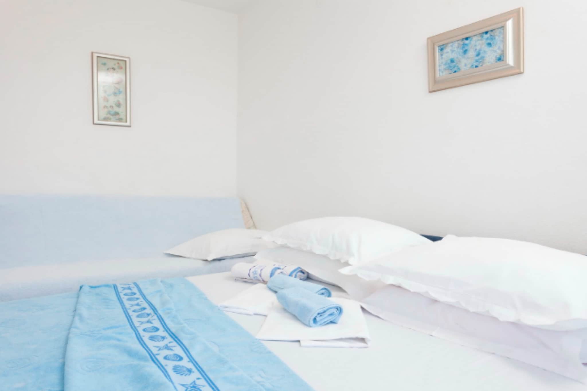 Apartments Lili - Two Bedroom Apartment with Balcony-Bedroom