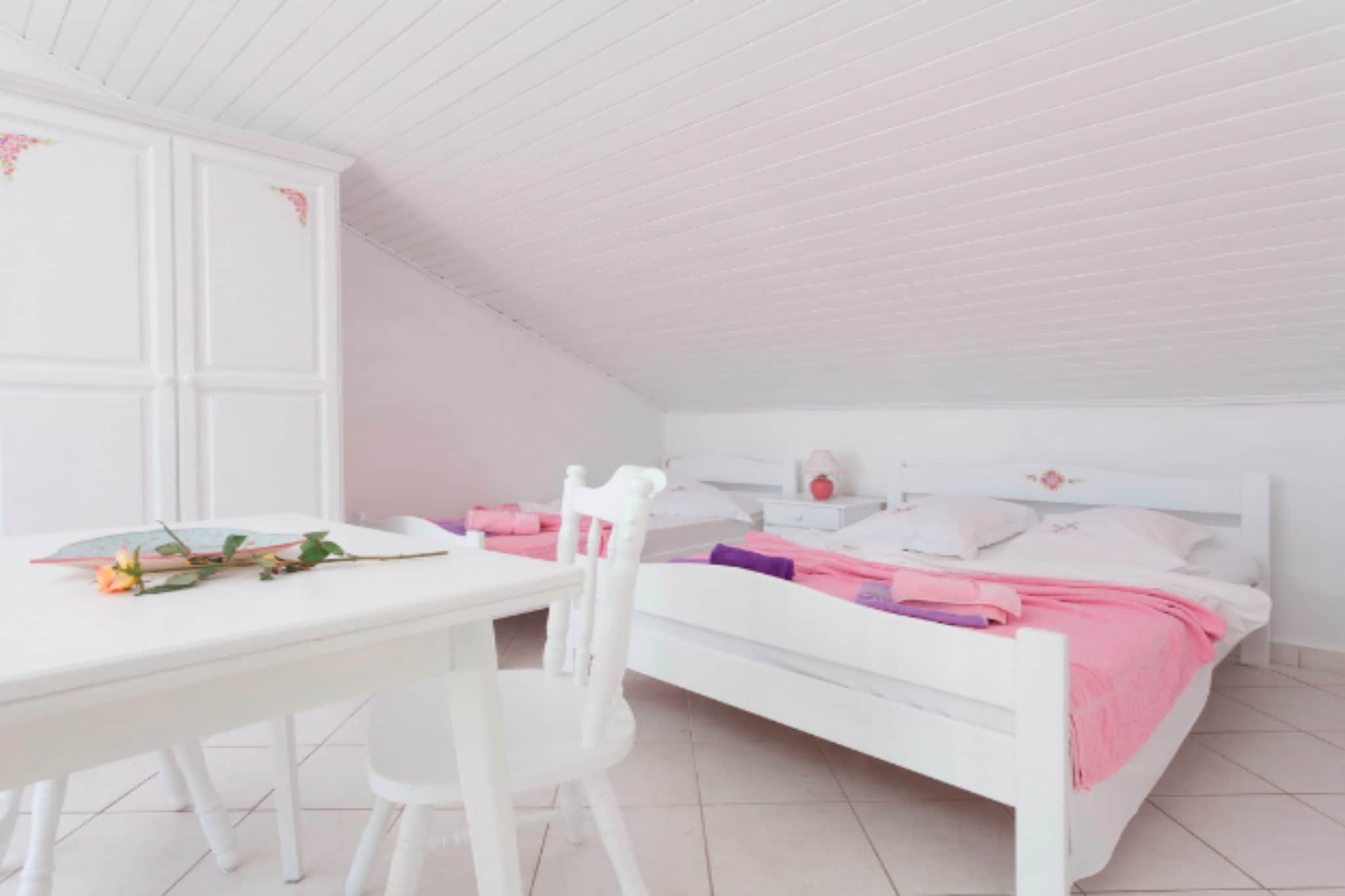 Apartments Lily - Studio with Terrace and Sea View-Bedroom