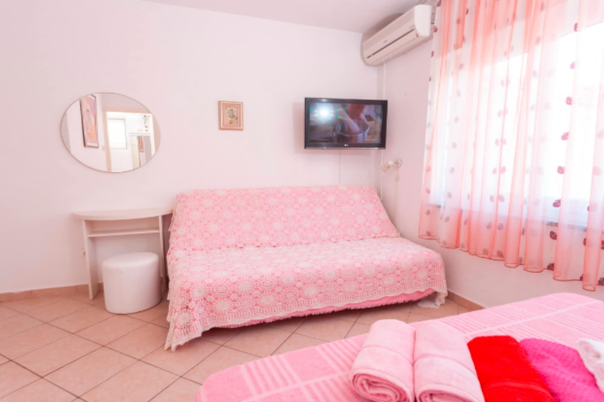 Apartments Lily - Three Bedroom Apartment with Terrace and Sea View-Bedroom