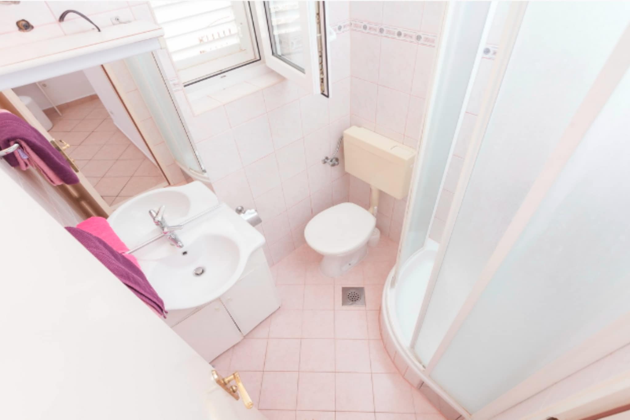 Apartments Lily - Three Bedroom Apartment with Terrace and Sea View-Bathroom
