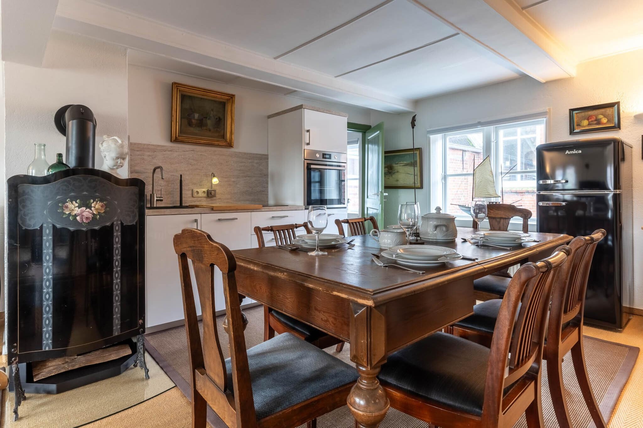 Ferienwohnung HafenPeerle-Eetkamer