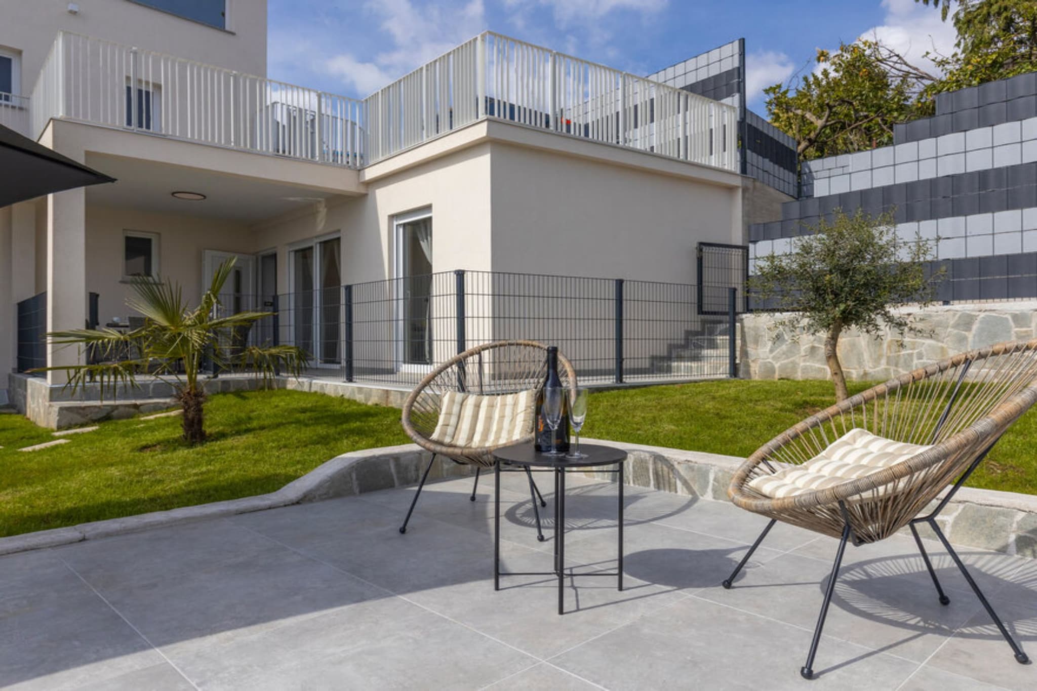 Apartments Bregha - One Bedrom Apartment with Terrace-Outdoor