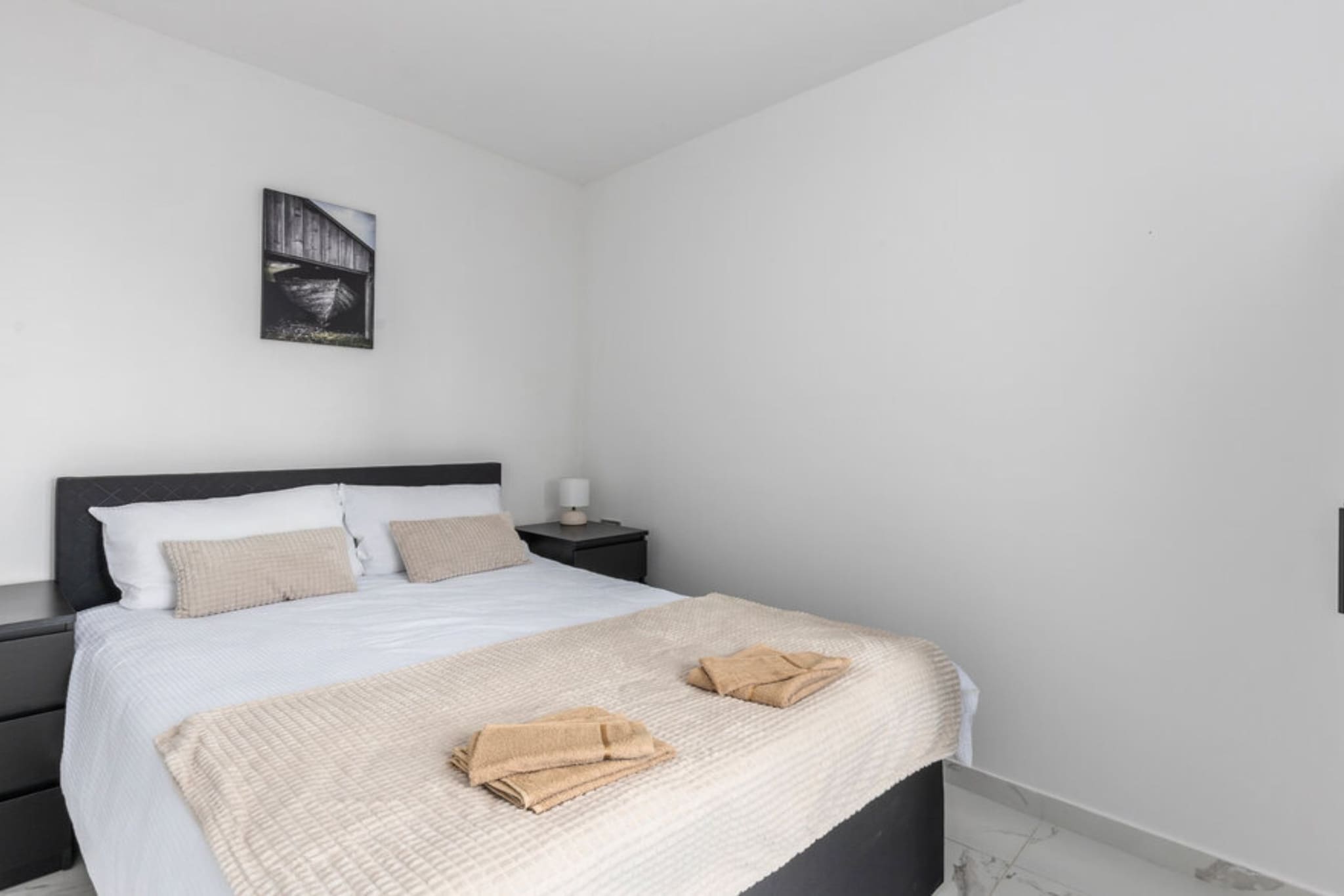 Apartments Bregha - One Bedrom Apartment with Terrace-Bedroom