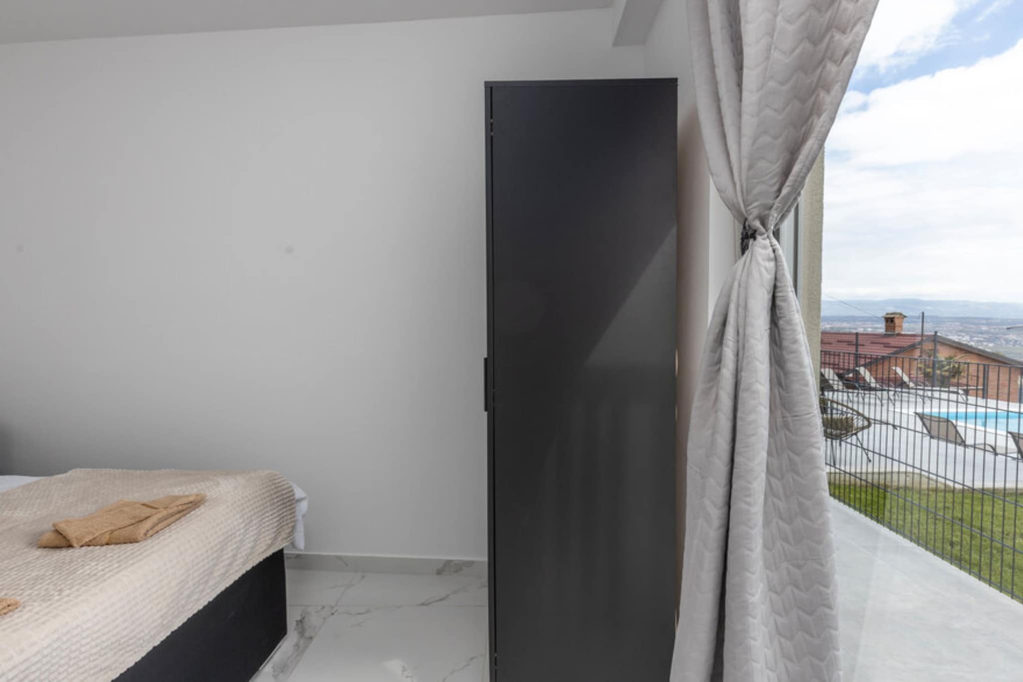 Apartments Bregha - One Bedrom Apartment with Terrace-Bedroom